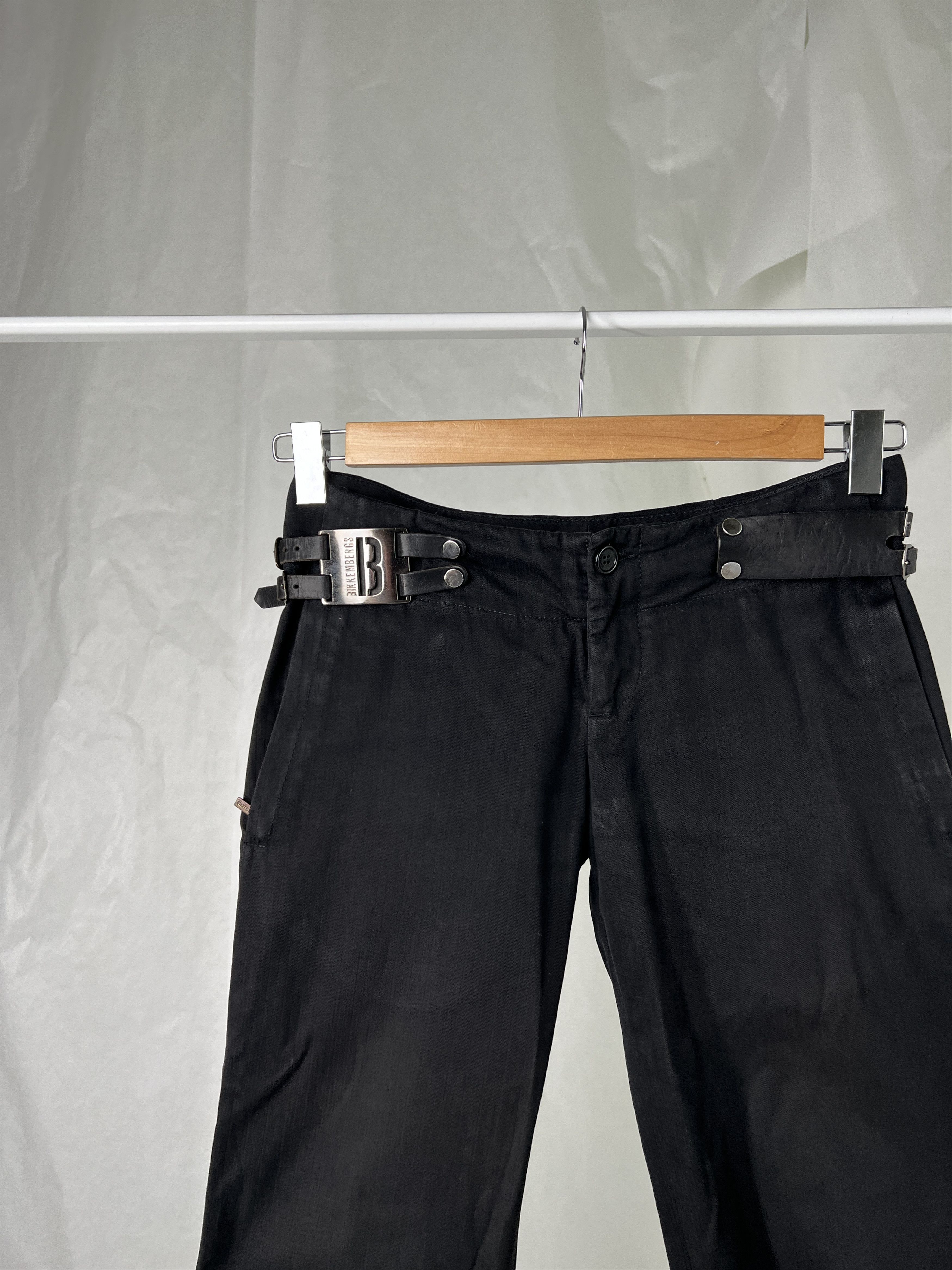 Dirk Bikkembergs Archive Dirk Bikkemberg Pants with leather belts Size US 30 / EU 46 - 6 Thumbnail