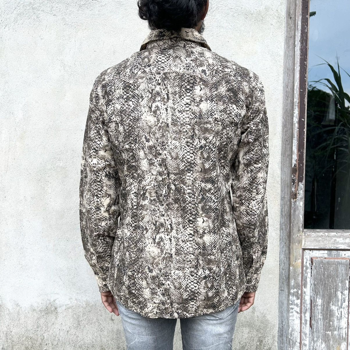 semanticdesign Semantic design snake skin print shirt style vintage Size US L / EU 52-54 / 3 - 1 Thumbnail
