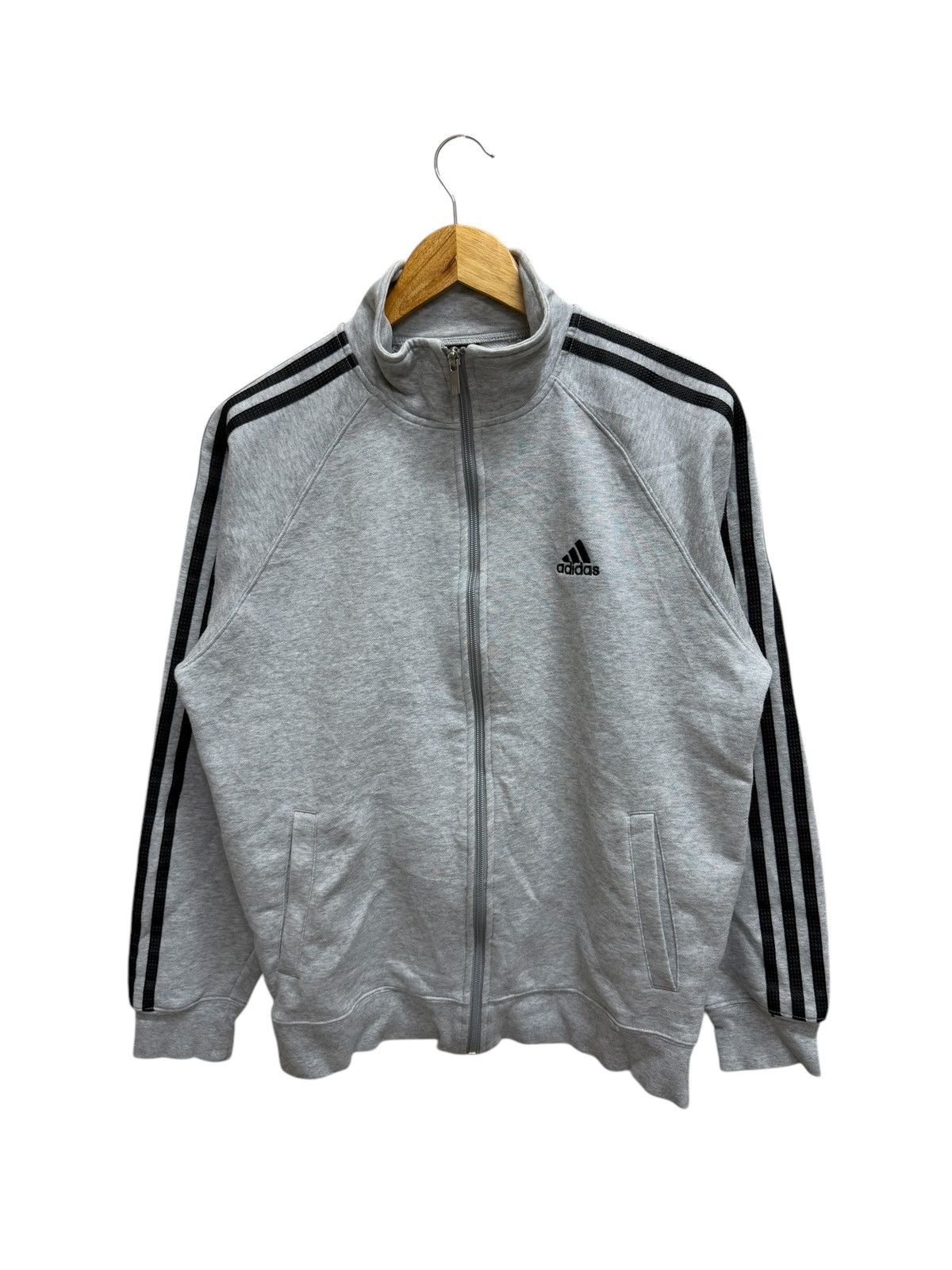 Adidas Vintage Y2k Adidas Climalite Zipper Up Sweater Size US S / EU 44-46 / 1 - 1 Thumbnail