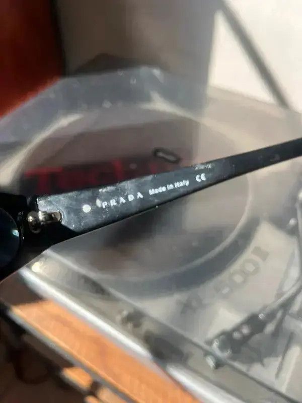 Prada × Vintage PRADA Sunglasses Sport Star Symbole Shield Wrap Mask Ski Size ONE SIZE - 3 Thumbnail