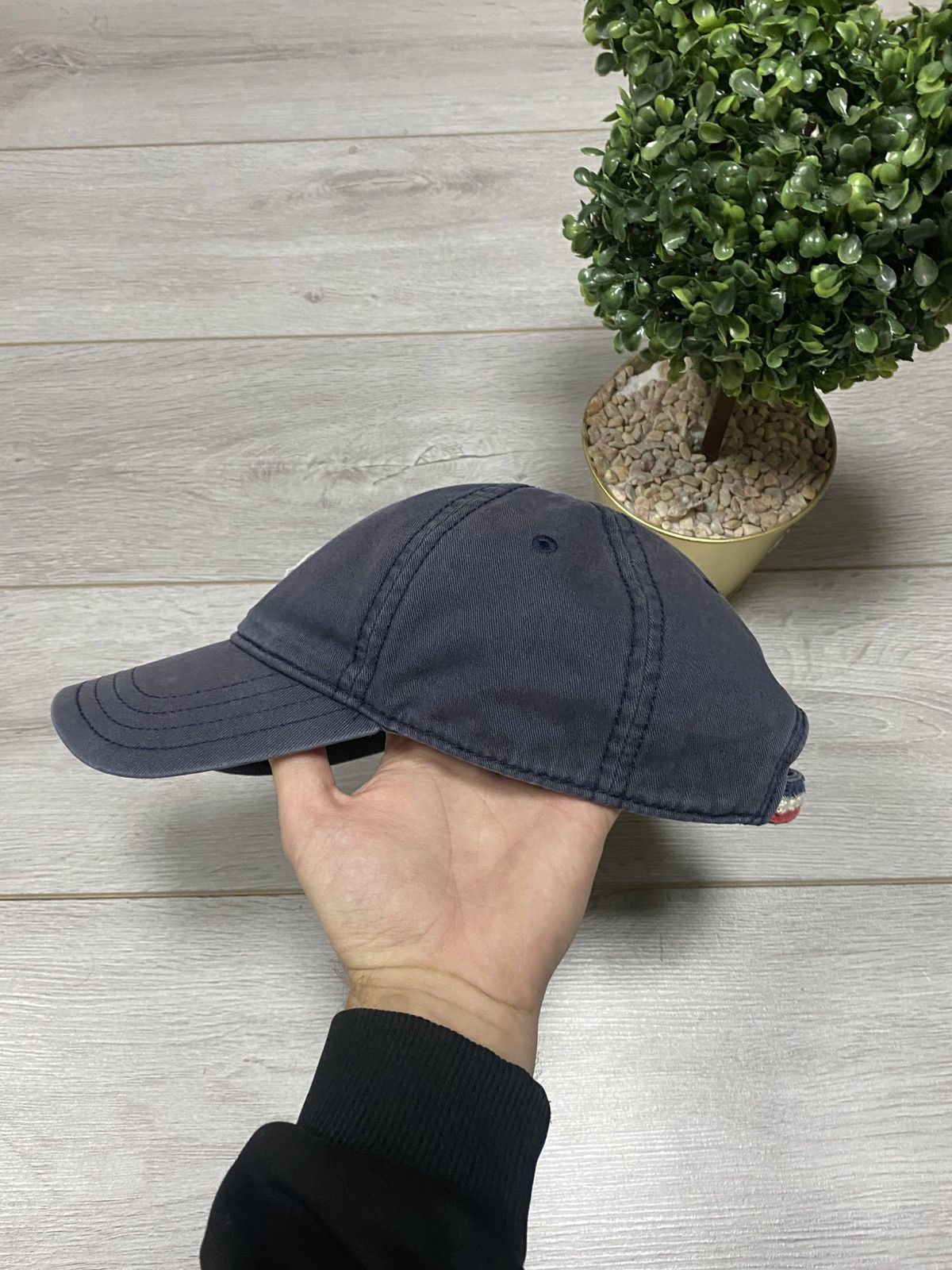 Moncler Moncler beretto baseball logo faded cap hat Size ONE SIZE - 2 Thumbnail