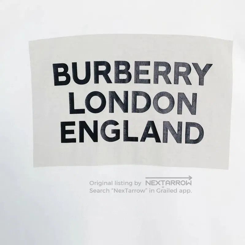 Burberry Burberry White Cotton Men's T. Size US M / EU 48-50 / 2 - 5 Thumbnail