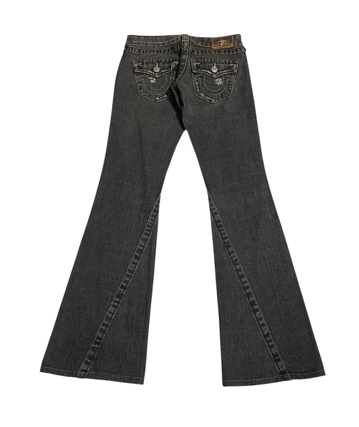 Hysteric Glamour Vintage TrueReligion Flare Distressed Jeans Size US 28 / EU 44 - 1 Thumbnail