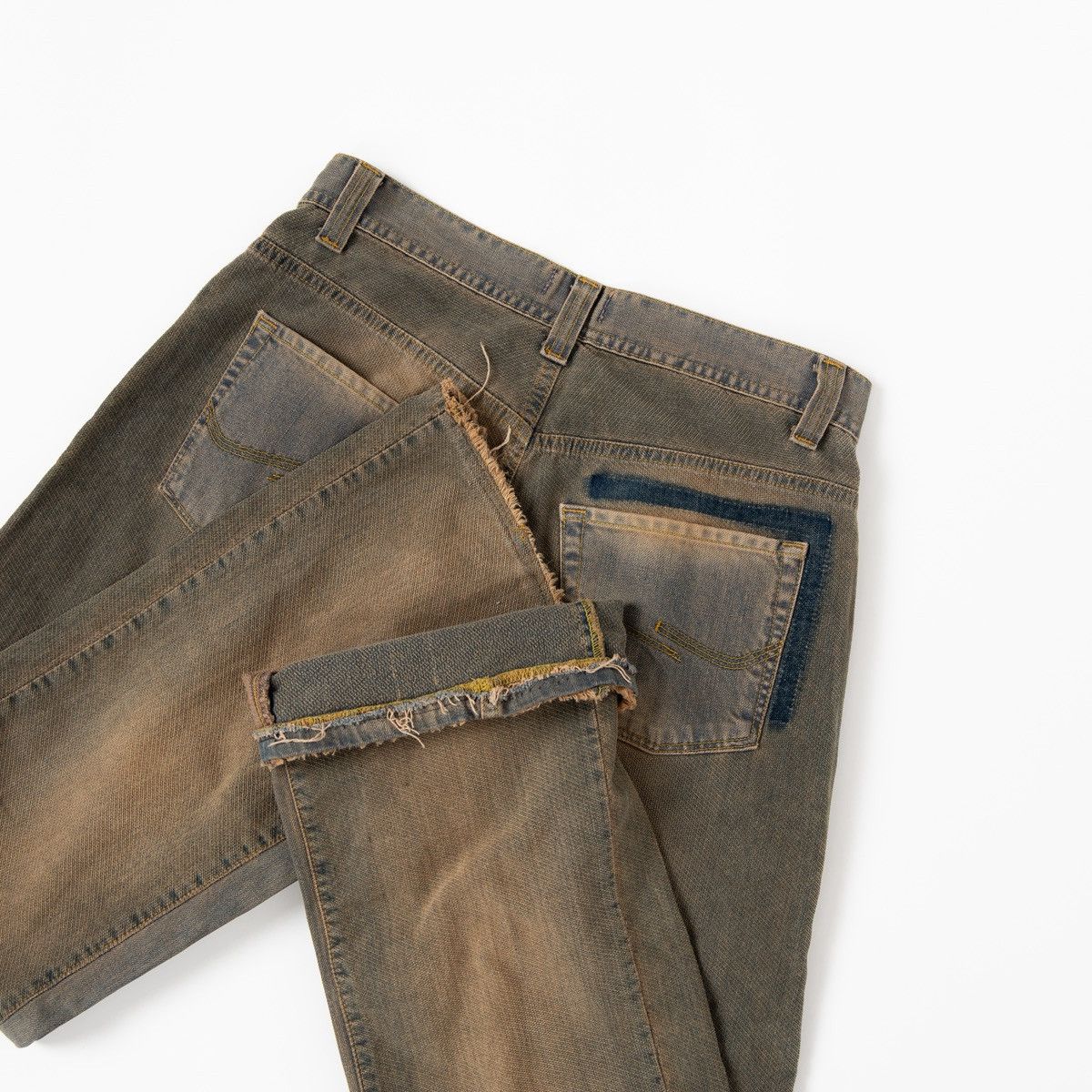 Jack & Jones Jack & Jones BAIT Mens Vintage Wide Leg Jeans Distressed Size US 33 - 4 Thumbnail