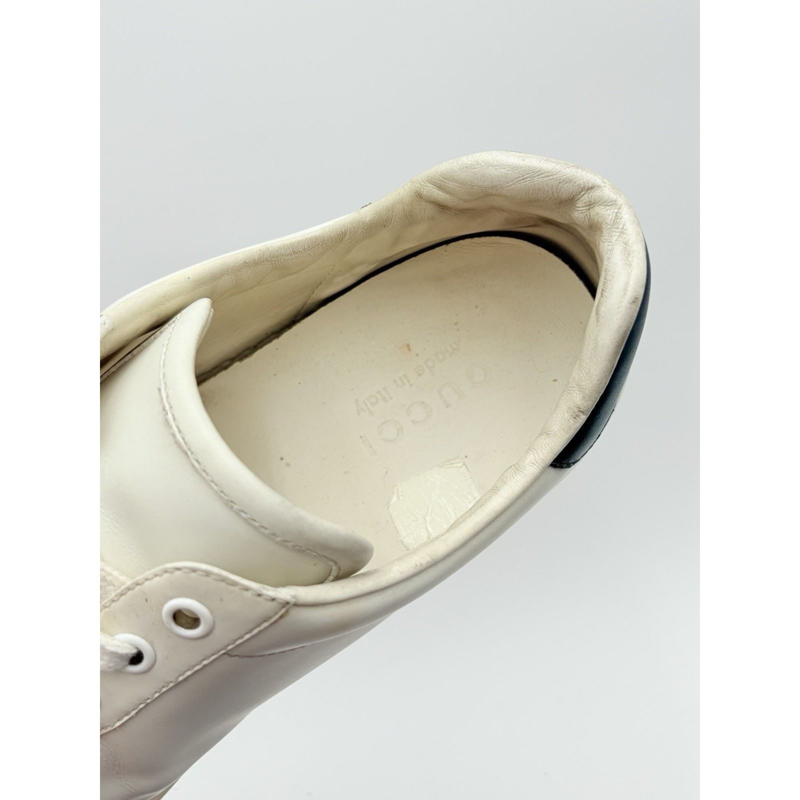 Gucci Size 9 G (9.5 US) - Gucci Ace Leather ' Loved ' Size US 9.5 / EU 42-43 - 6 Thumbnail