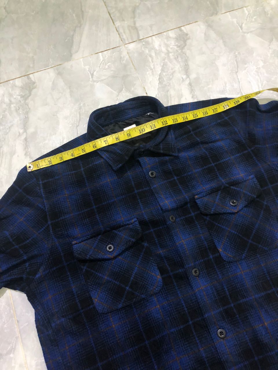 Japanese Brand × Uniqlo Uniqlo Blue Tartan Button-ups Fleece Shirt Size US XL / EU 56 / 4 - 12 Thumbnail
