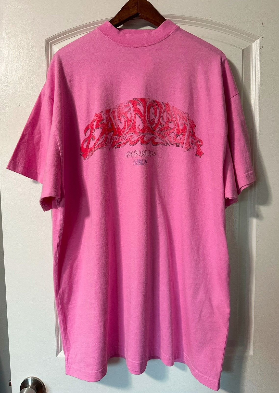 Balenciaga offshore cotton T-Shirt oversized