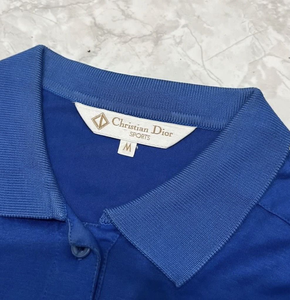 Dior Vintage Christian Dior Sports Half Button Rugby Size US M / EU 48-50 / 2 - 3 Thumbnail