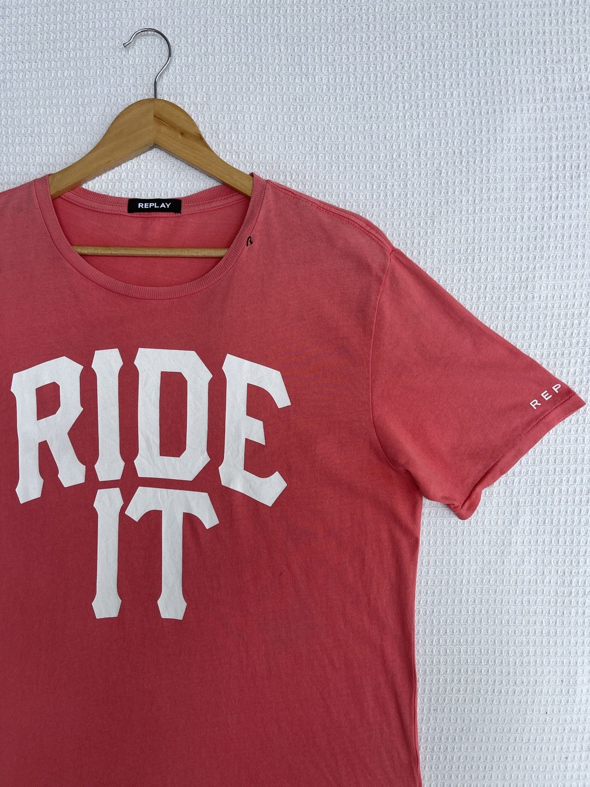 Replay Last Drop🔥Rare🔥Vintage y2k REPLAY Ride It Archive T-Shirt Size US L / EU 52-54 / 3 - 11 Thumbnail