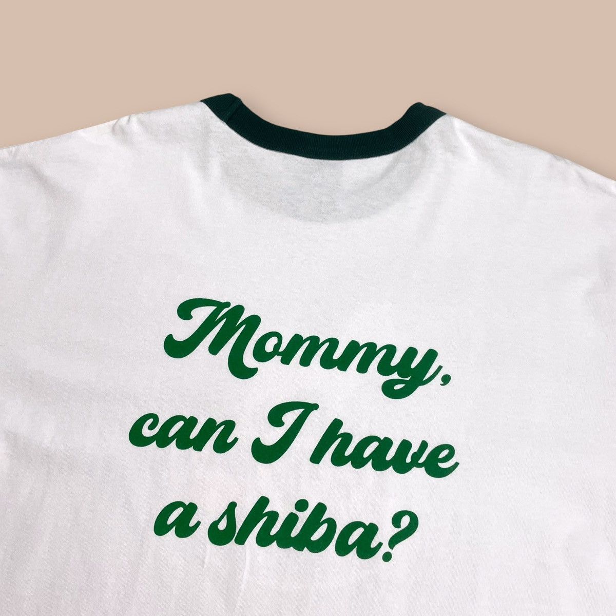 Japanese Brand Sequence by B-ONE SOUL "Shiba GA HOSHI" Ringer Tee Size US L / EU 52-54 / 3 - 7 Thumbnail