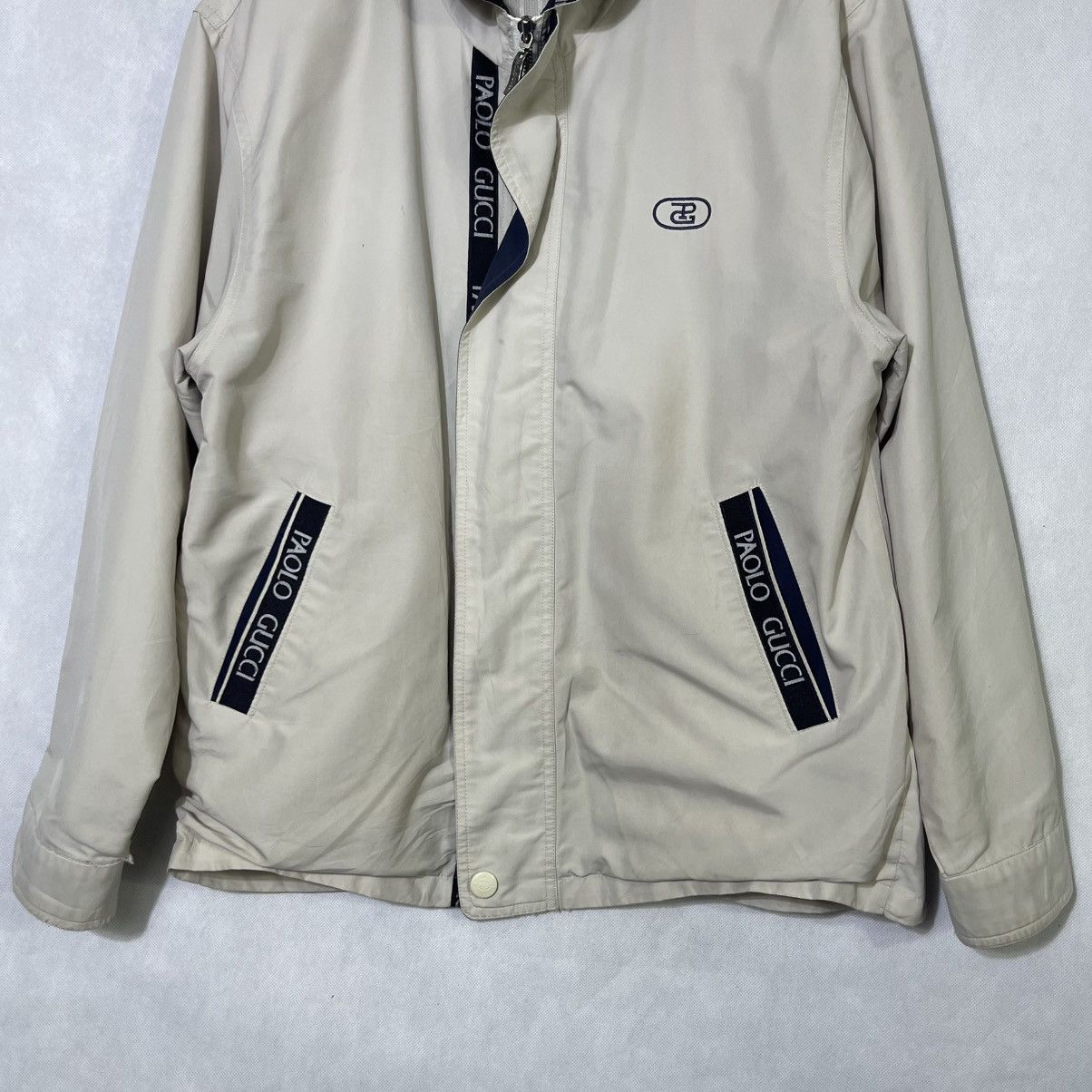 Paolo Gucci Rare! Vintage Paolo Gucci Tape Jacket Size US M / EU 48-50 / 2 - 7 Thumbnail