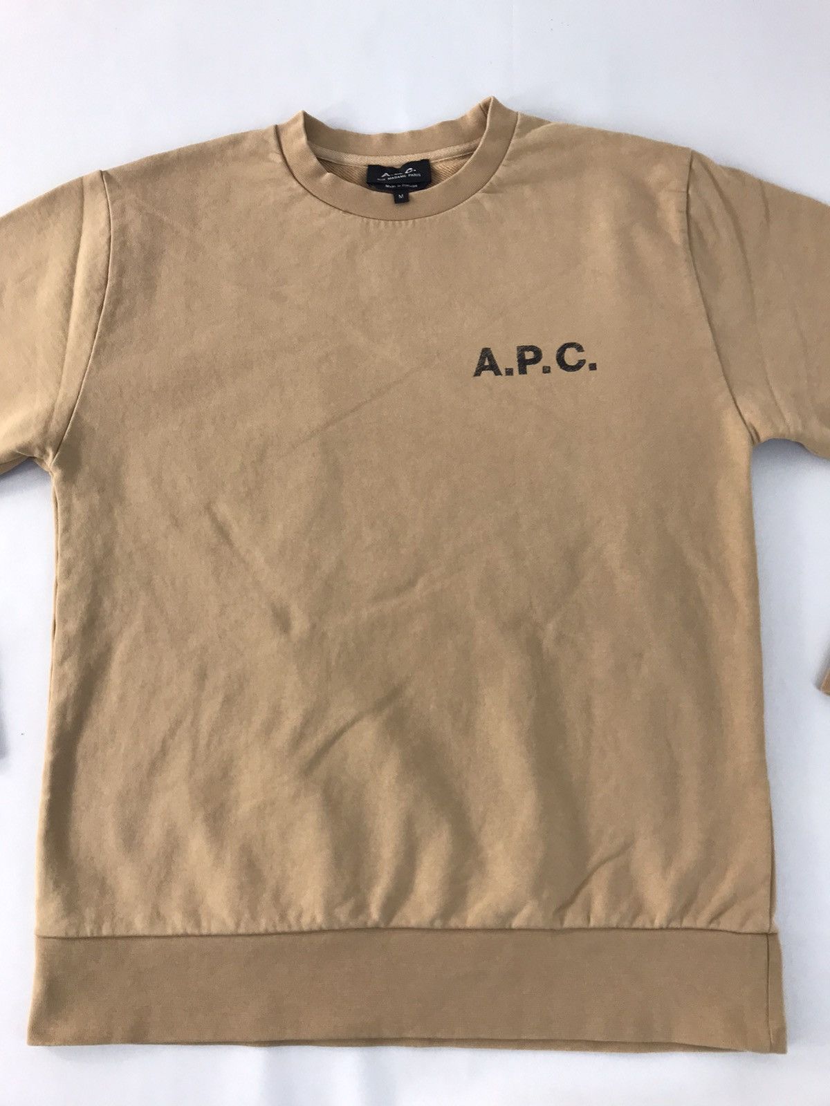 A.P.C. APC Rue Madame Paris Plain Sweatshirt Crewneck Neck Size M / US 6-8 / IT 42-44 - 2 Thumbnail