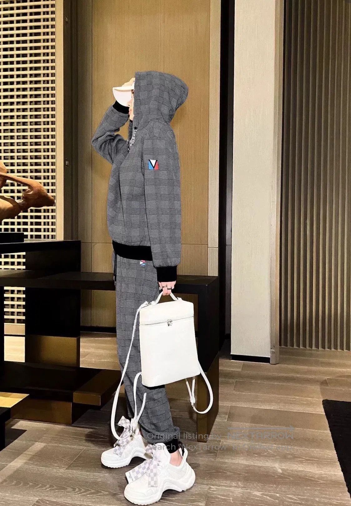Louis Vuitton Louis Vuitton New America's Cup Check Wool Hoodie. Size US L / EU 52-54 / 3 - 7 Thumbnail