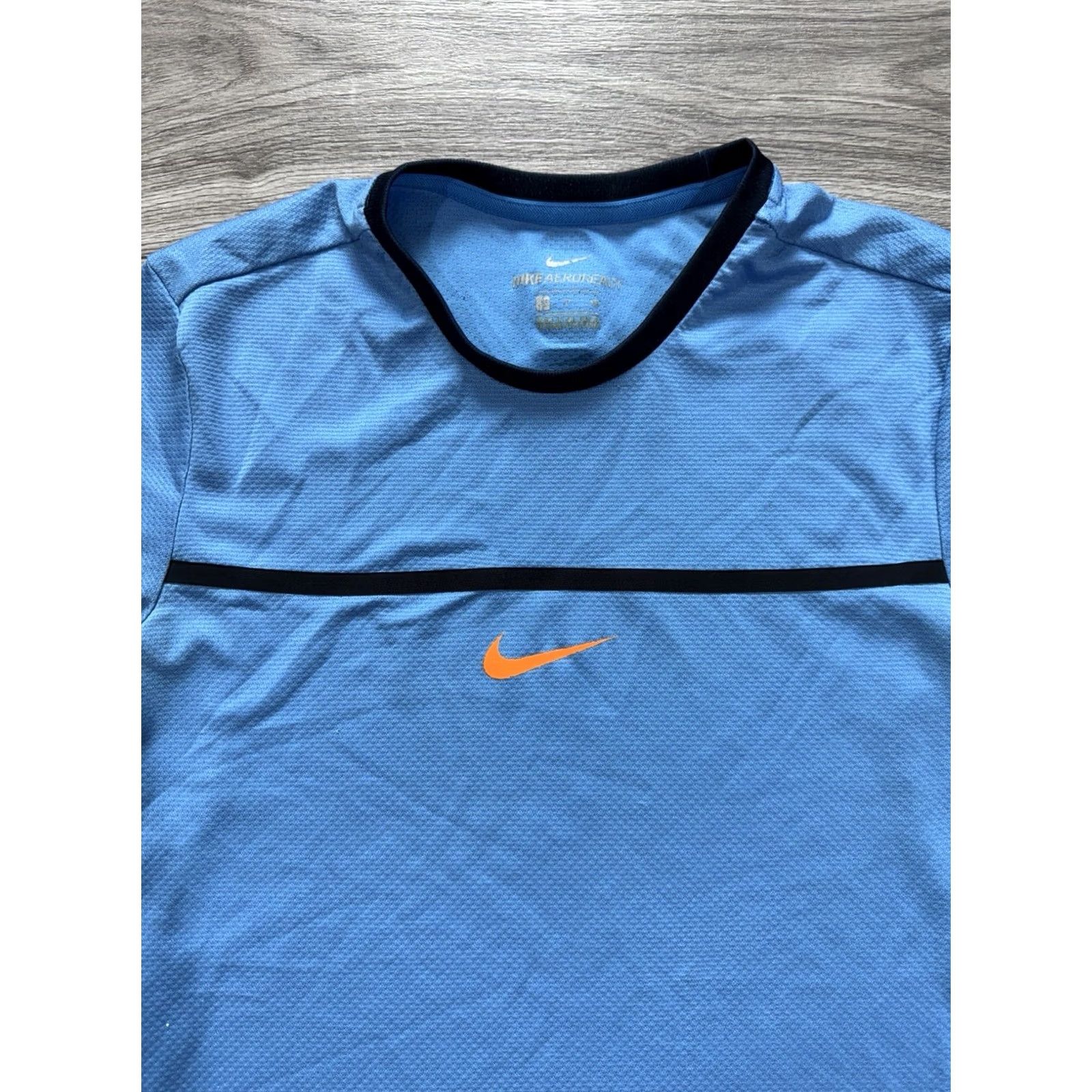 Nike Nike Rafa Nadal 2016 US Open Shirt T-Shirt Short Sleeve Blue S Men Paul Aeroreact Size US S / EU 44-46 / 1 - 5 Thumbnail
