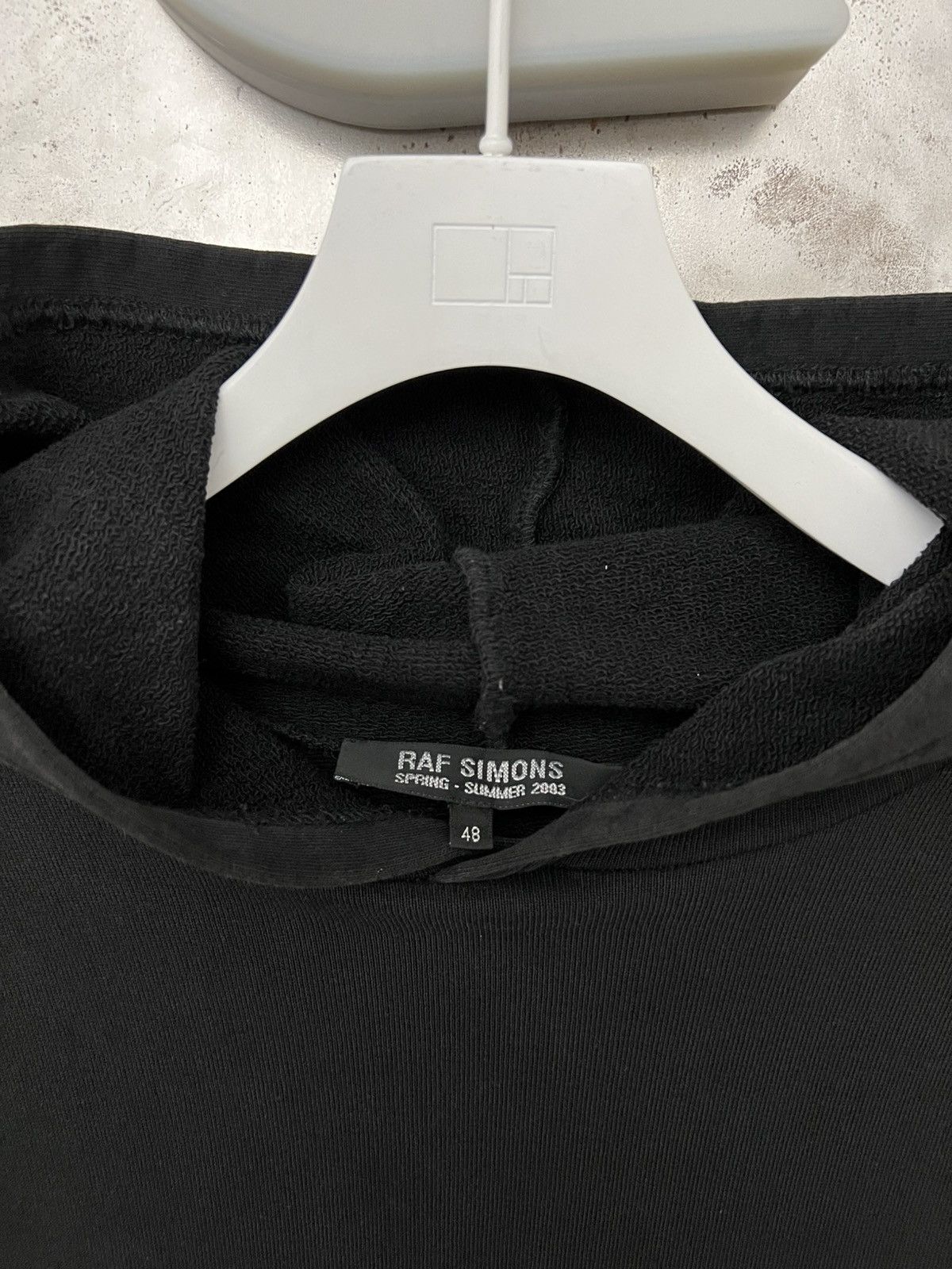 Raf Simons Raf Simons SS03 Penelope Hoodie (Black/ Red) Size US L / EU 52-54 / 3 - 3 Thumbnail