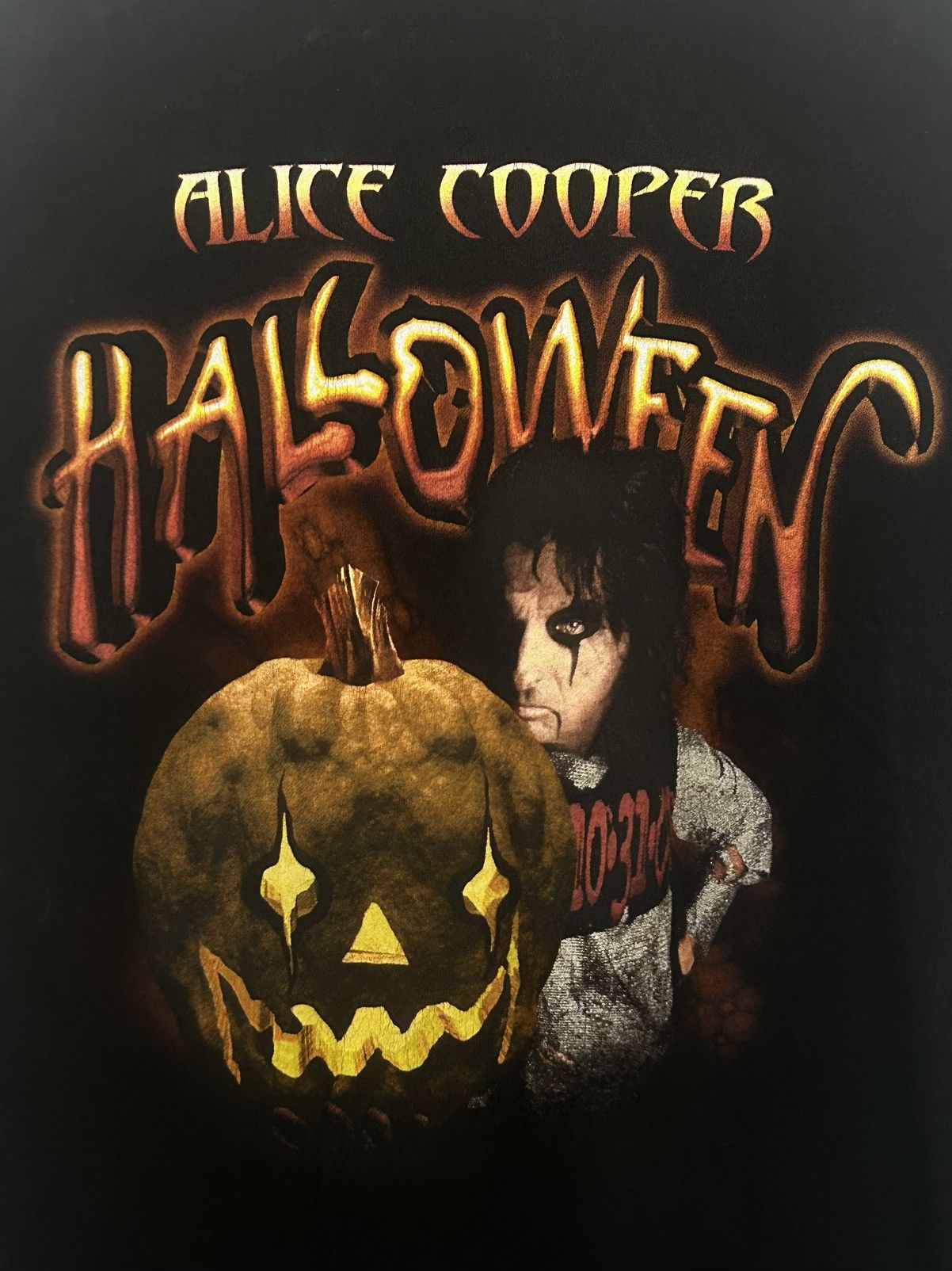Vintage 2000 Alice Cooper Halloween Tee Size US XL / EU 56 / 4 - 3 Thumbnail