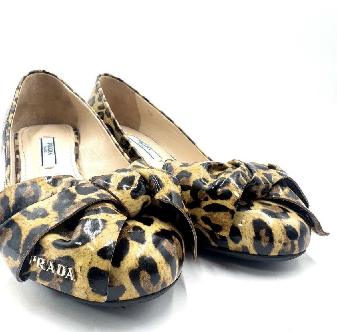 Prada Prada Leopard Pumps Size US 6 / IT 36 - 5 Thumbnail