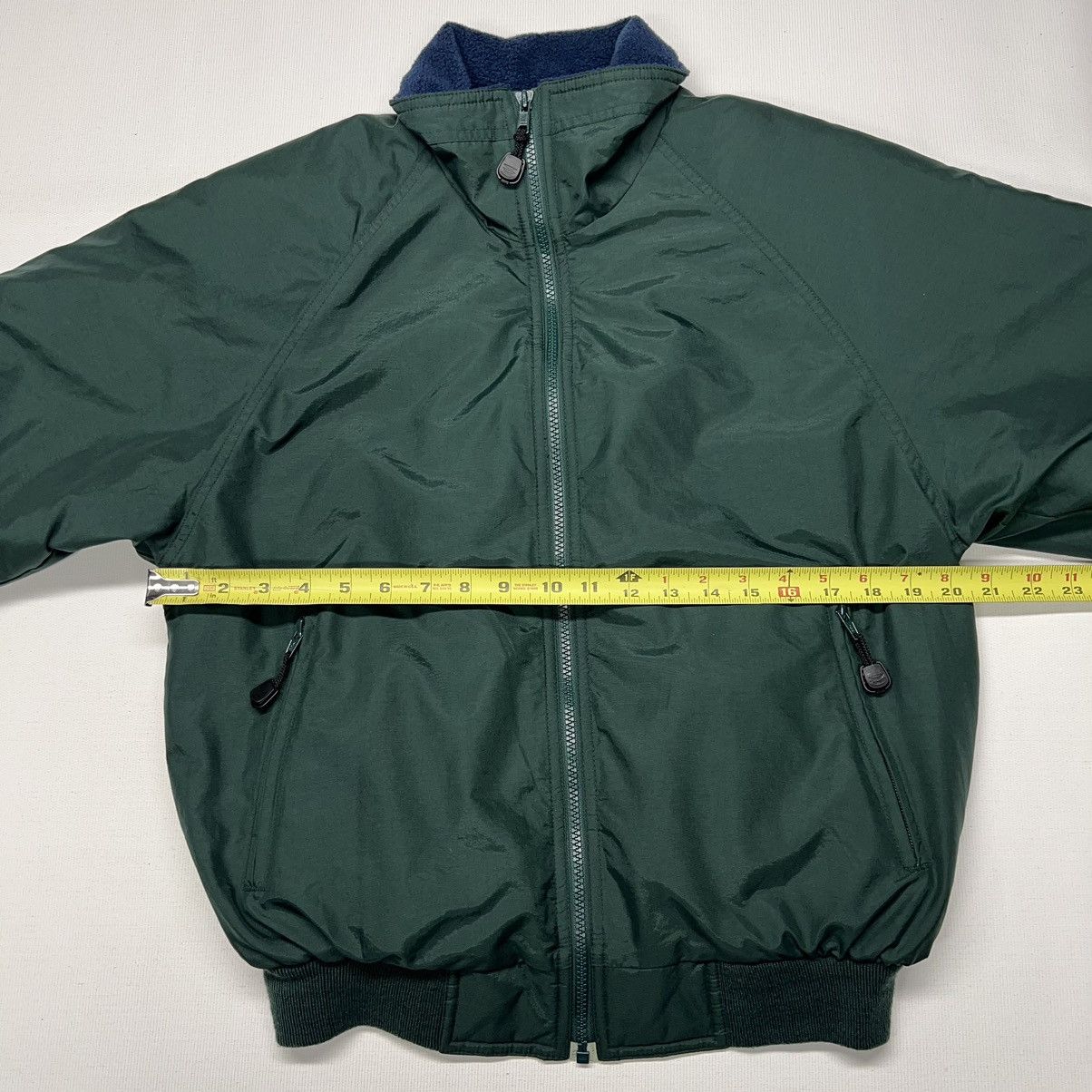 Other Luna Pier Jacket Green Nylon Bomber Full Zip Fleece Lined Size US S / EU 44-46 / 1 - 16 Thumbnail