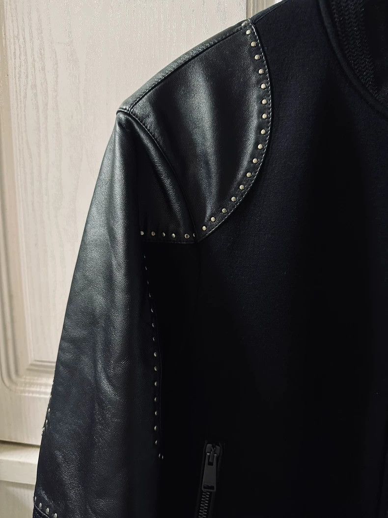 Versace Versace Medusa knitted embroidered leather jacket jacket j Size US S / EU 44-46 / 1 - 5 Thumbnail