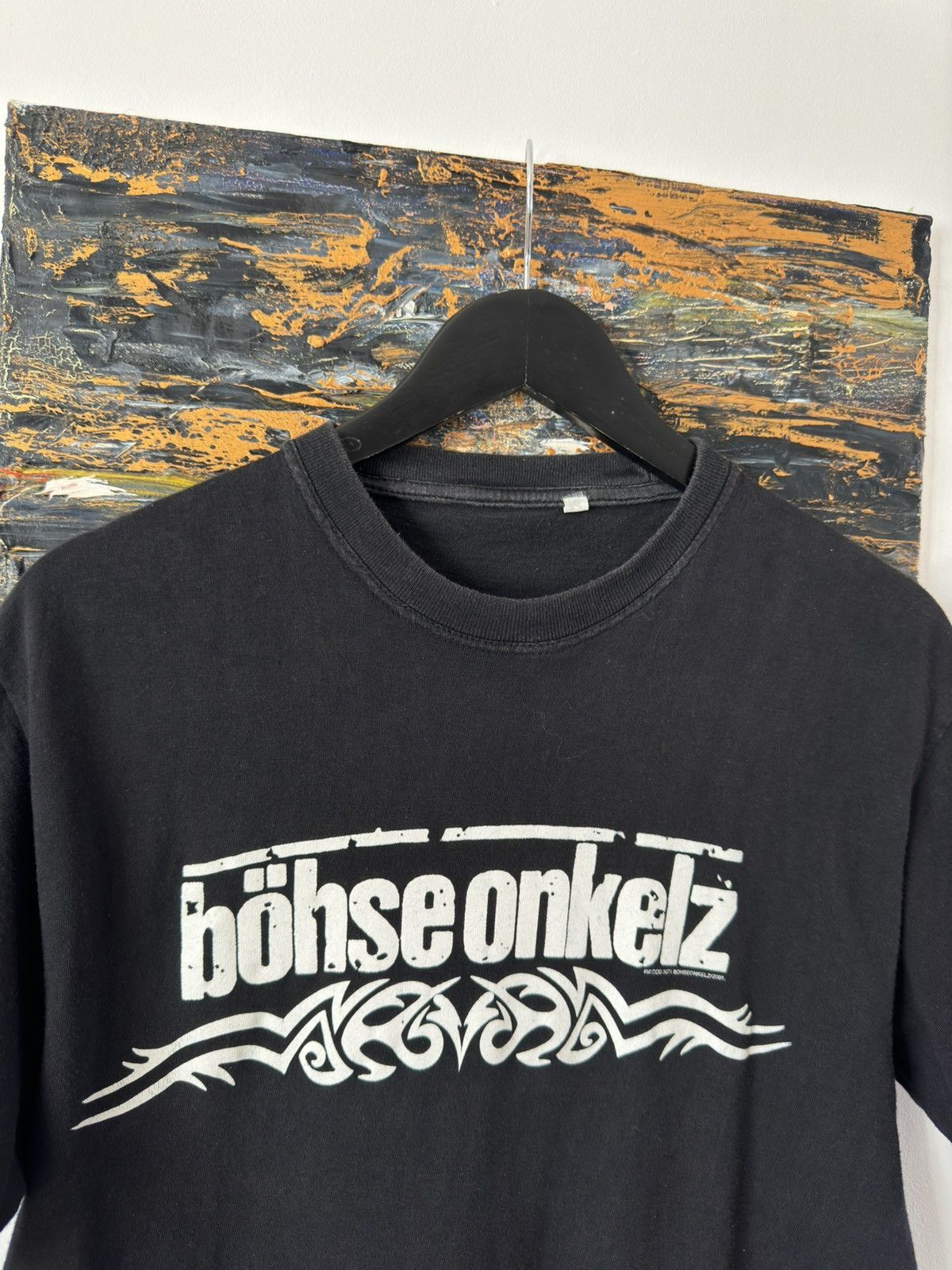 Band Tees × Vintage Vintage Bohse Onkelz Metal Band T Shirt Tee Size US L / EU 52-54 / 3 - 2 Thumbnail