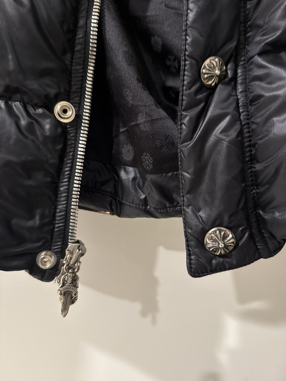 Chrome Hearts Chrome Hearts Jacquard Puffer Jacket Size US M / EU 48-50 / 2 - 6 Thumbnail