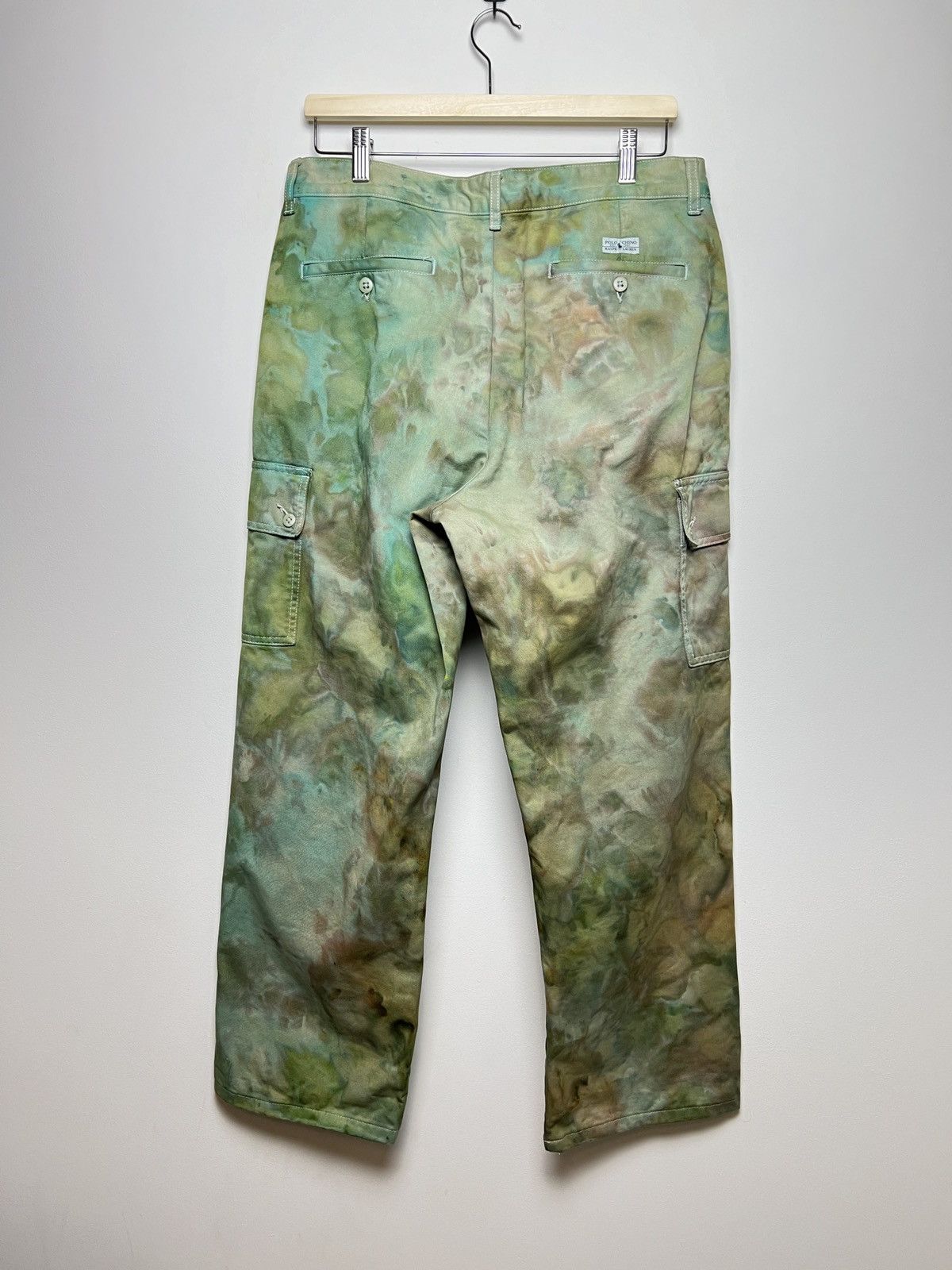 Polo Ralph Lauren ralph lauren tie dye cargo camo multipocket army pants Size US 34 / EU 50 - 9 Thumbnail