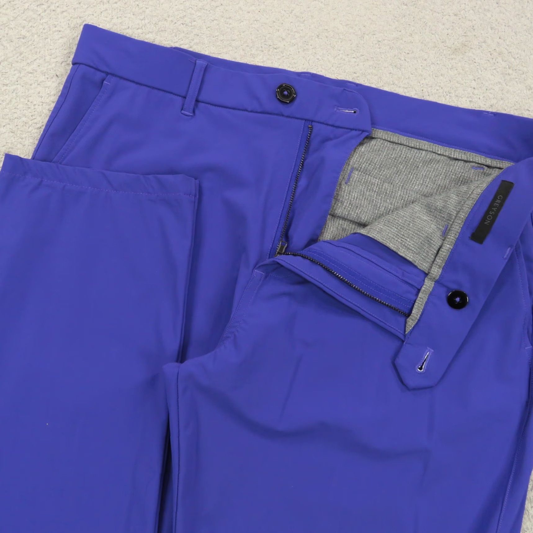 Vintage Greyson Golf Pants Men 36x29 Montauk Sport Trouser Royal Blue Performance Size US 36 / EU 52 - 2 Thumbnail
