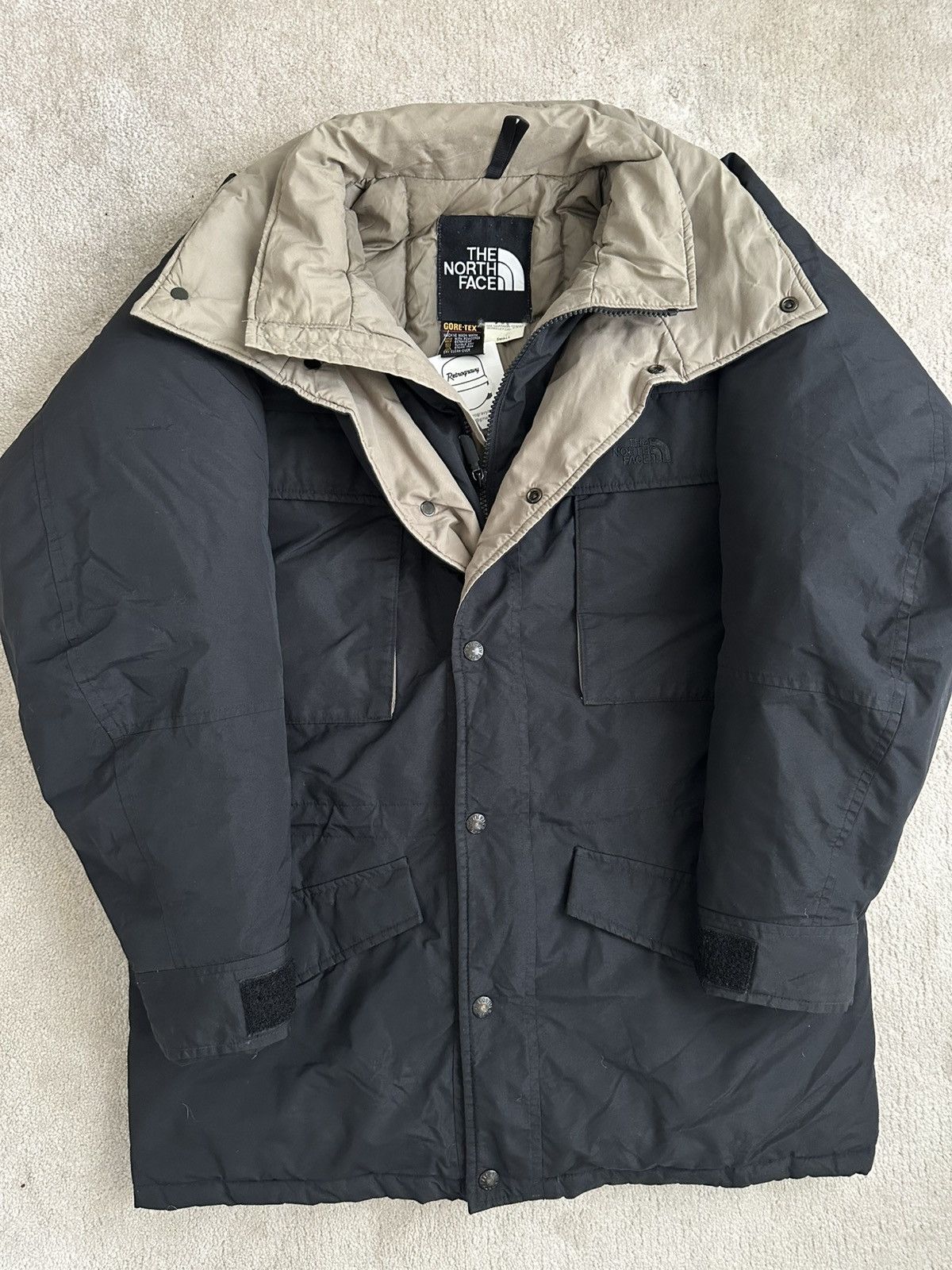 The North Face Vintage The North Face Gore-Tex Shell Puffer Jacket Small Size US S / EU 44-46 / 1 - 3 Thumbnail