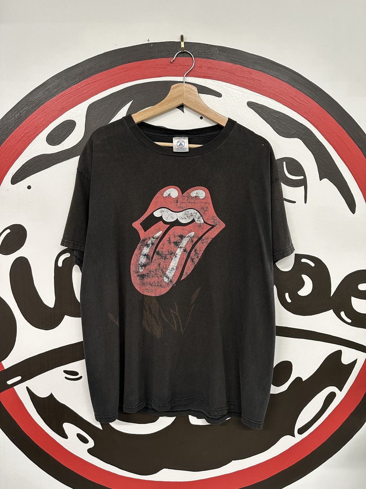 Band Tees × Vintage Vintage 90s Rolling Stones Graphic Tee Size US L / EU 52-54 / 3 - 1 Thumbnail