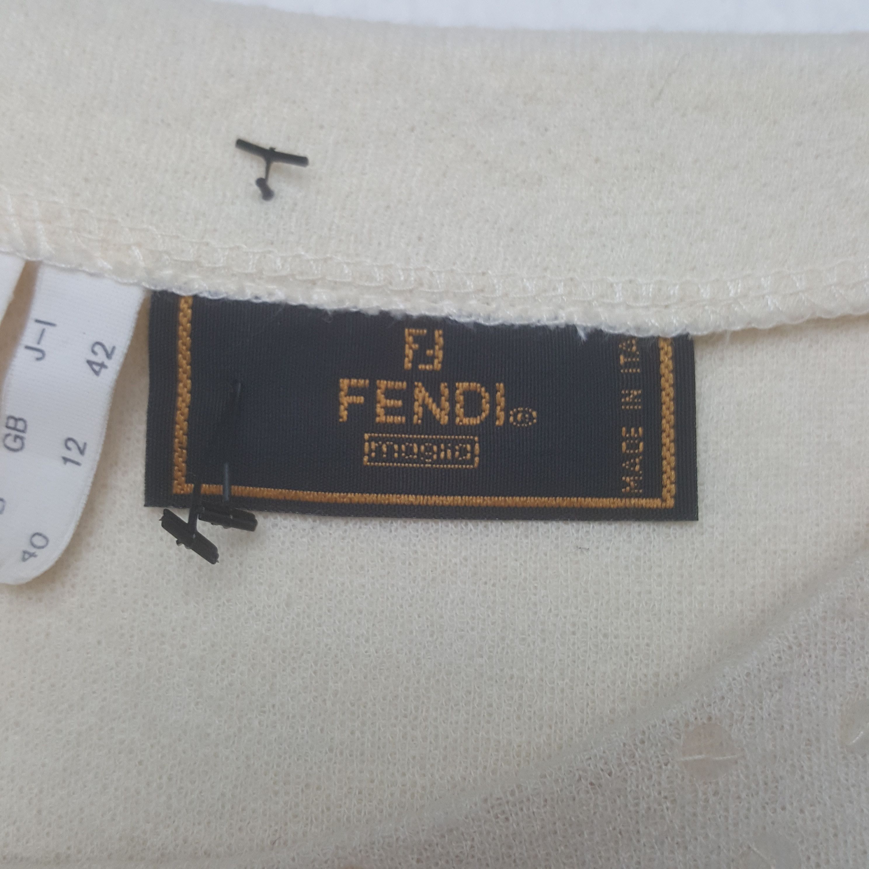 Fendi × Vintage Vintage Fendi Italian Brand Tank Top Size S / US 4 / IT 40 - 5 Thumbnail