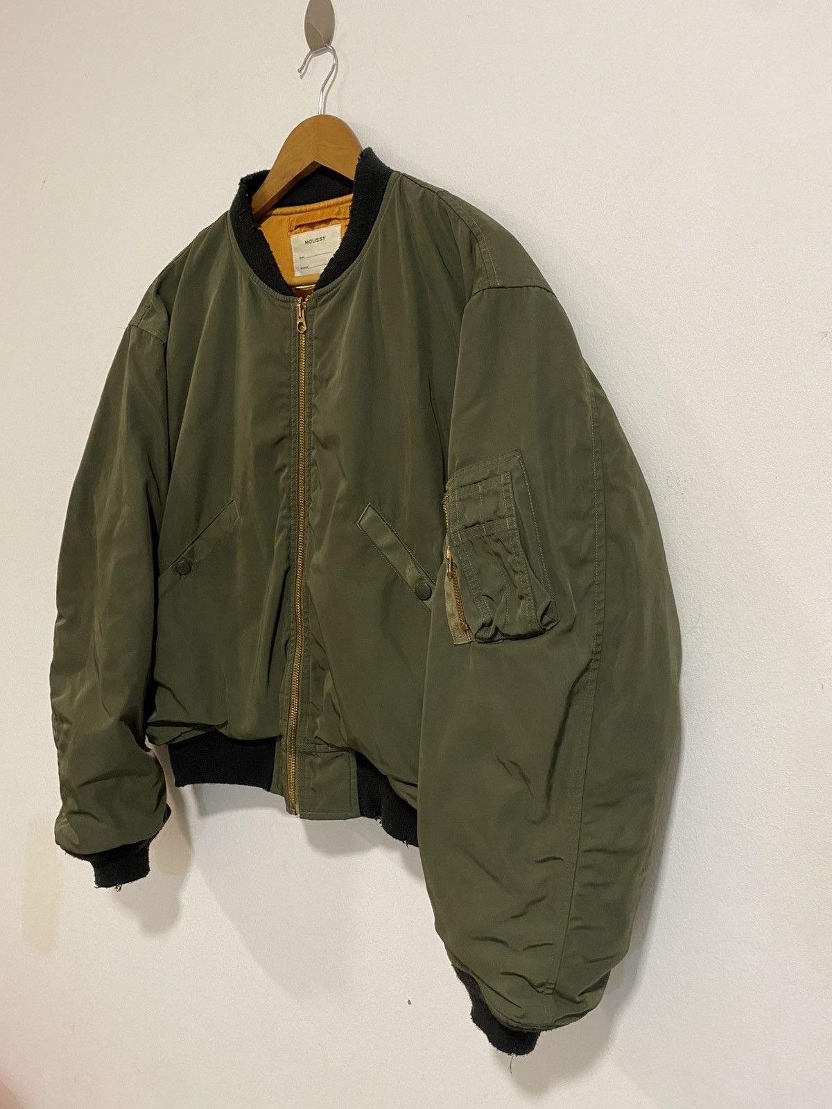 Vintage Vintage Moussy Military Style Bomber Jacket Size US M / EU 48-50 / 2 - 3 Thumbnail