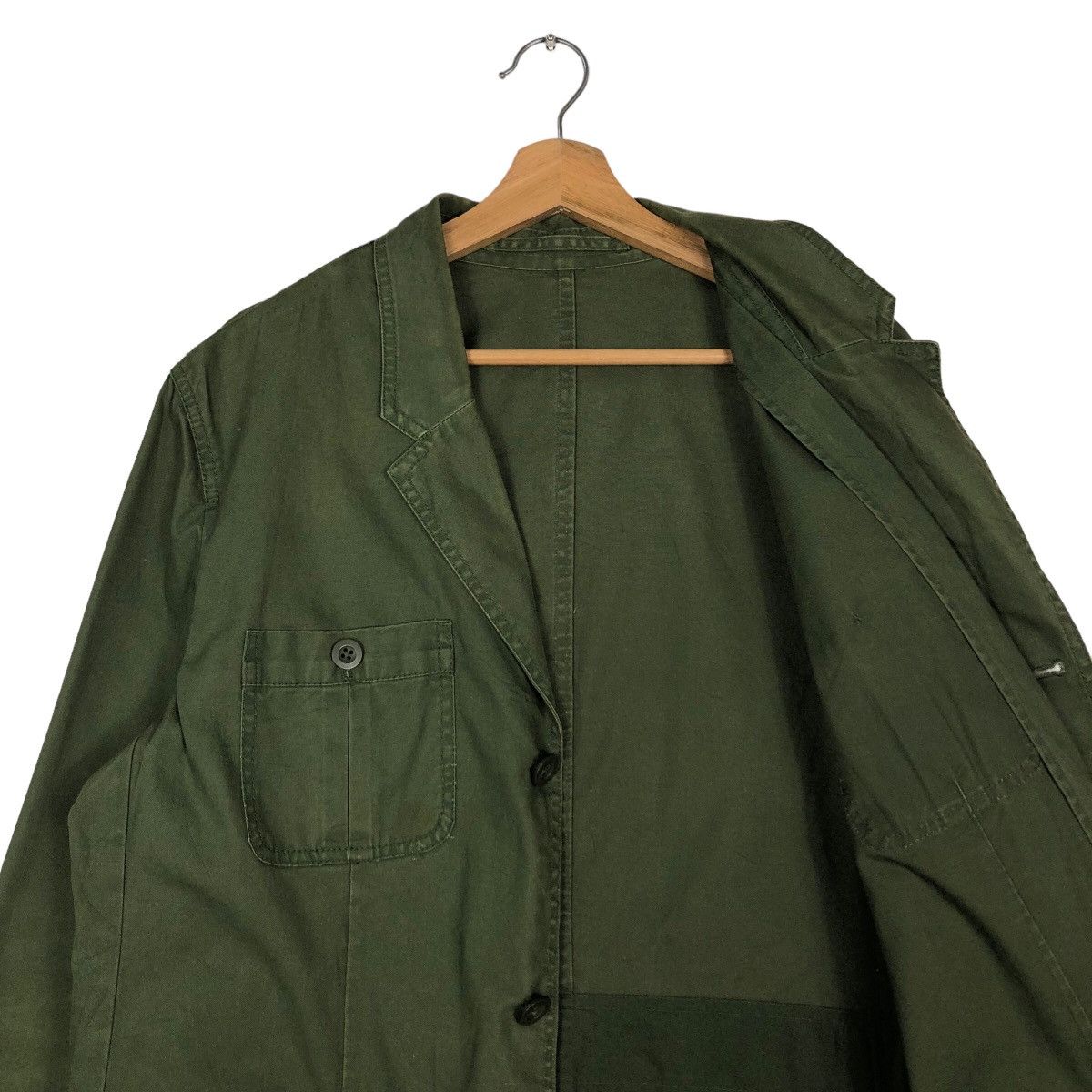 Gap 🔥Vintage Military Chore Jacket Button Gap Issey Miyake Size US XL / EU 56 / 4 - 12 Thumbnail
