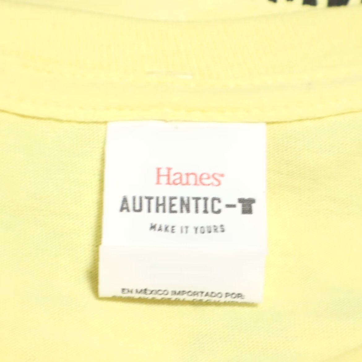 Hanes Hanes Woody's Long Boards Solid T-Shirt Yellow Men's L Shirt Mens Size US L / EU 52-54 / 3 - 5 Thumbnail