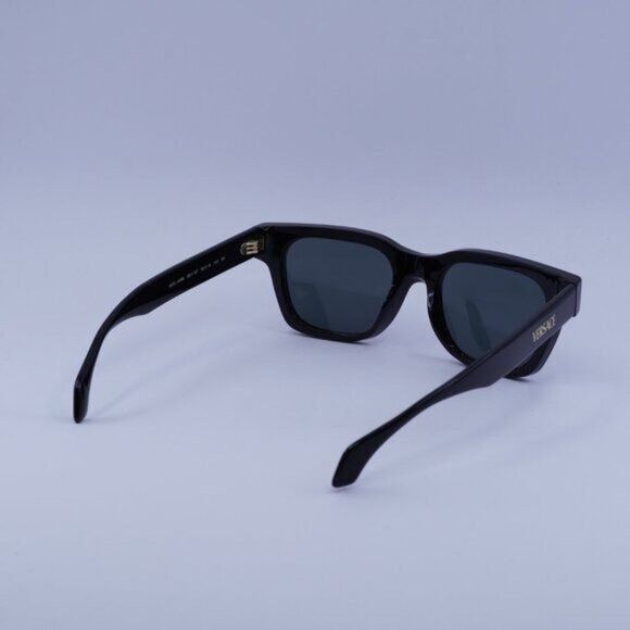 Versace Versace VE4486 GB1/87 Sunglasses Black Square Frame Size ONE SIZE - 5 Thumbnail