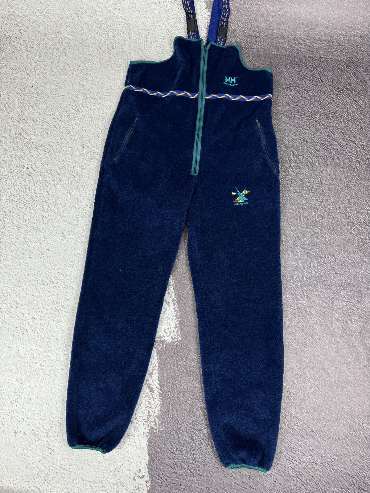 Helly Hansen Vintage Rare Helly Hansen Fleece Overalls Jumpsuit Large Size US 34 / EU 50 - 3 Thumbnail
