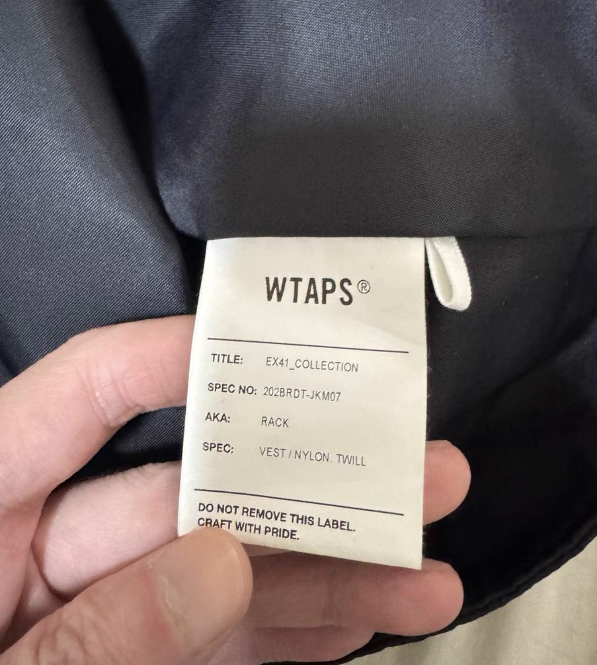 Wtaps WTAPS 20AW Military-tech functional waterproof nylon vest Size US S / EU 44-46 / 1 - 4 Thumbnail