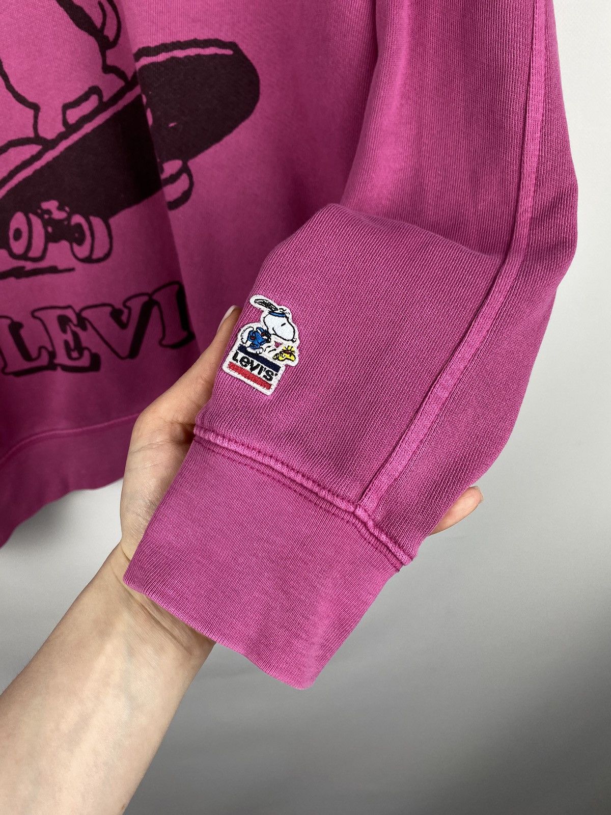 Levi's Levis Peanuts Snoopy unisex big logo sweatshirt pullover Size US S / EU 44-46 / 1 - 16 Thumbnail