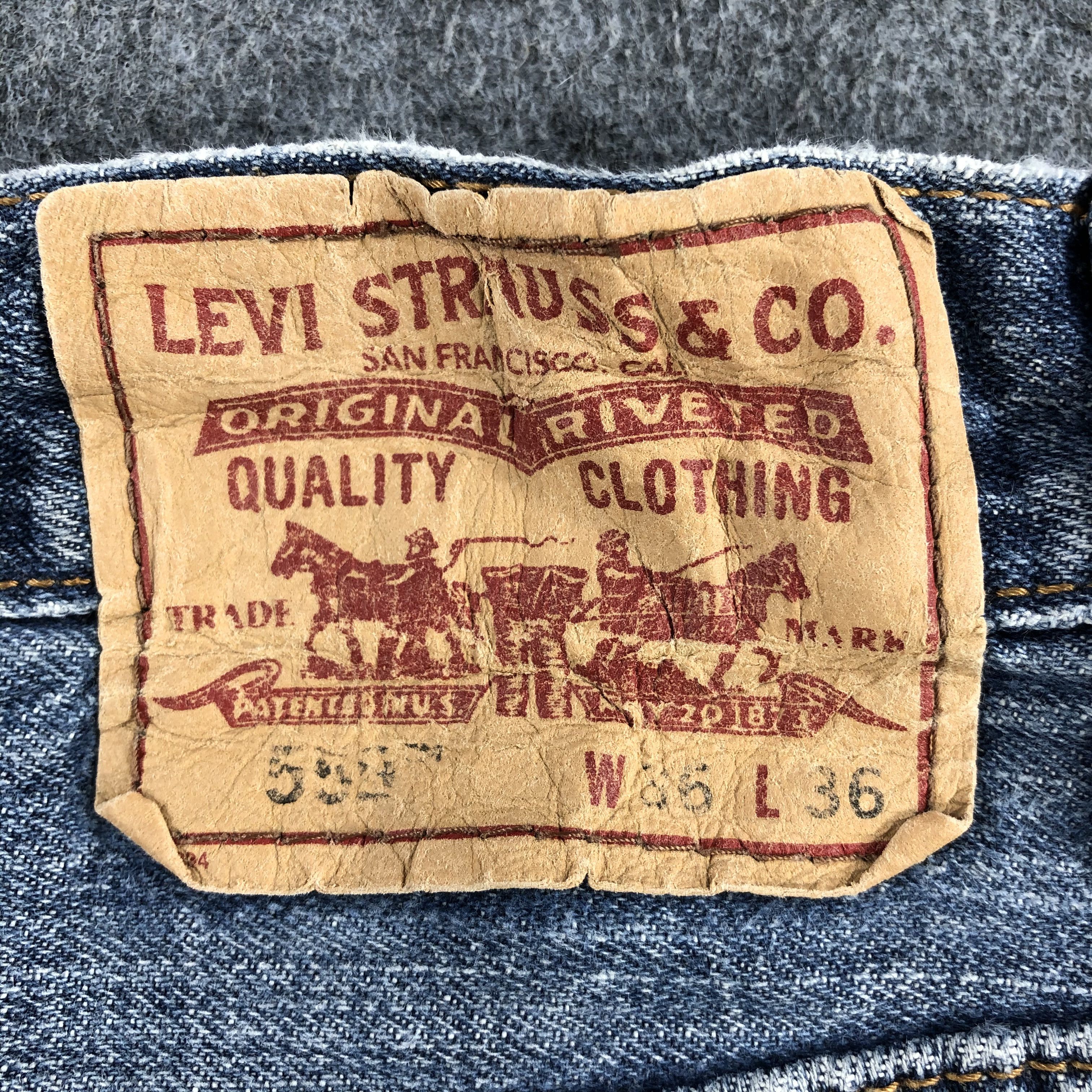 Levi's Vintage Levis 559 Earth Tone Jeans-J2057 Size US 35 - 5 Thumbnail