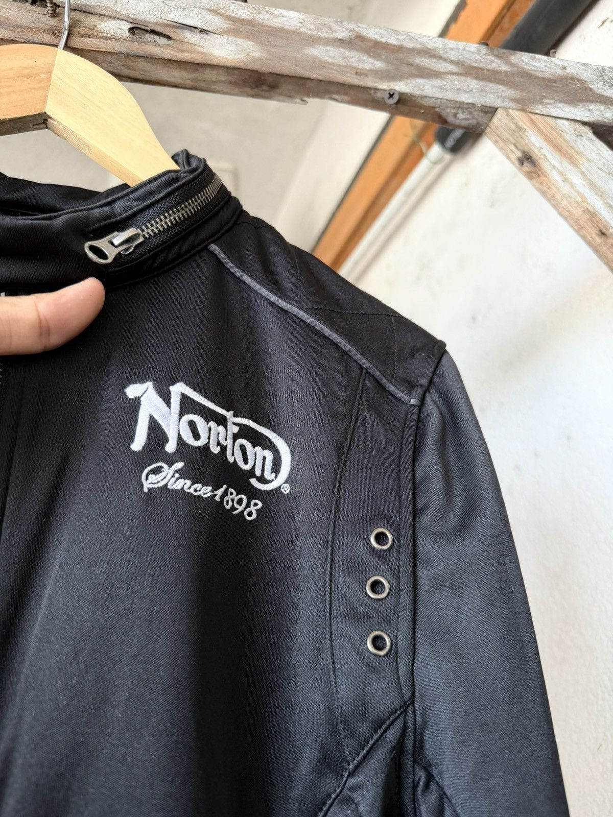 Norton Rare🔥 Norton Motorcycles Punk Style Jacket Size US M / EU 48-50 / 2 - 4 Thumbnail