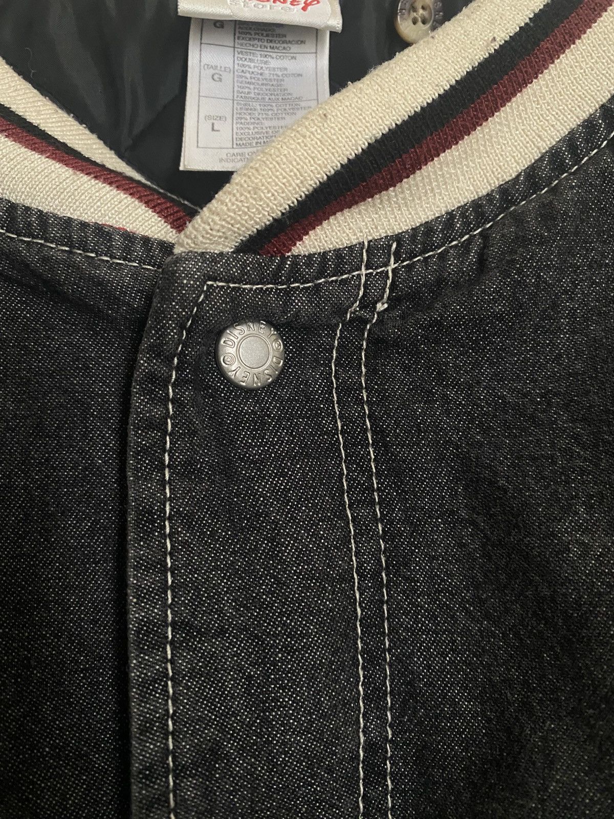 Mickey Mouse × Vintage Micky Mouse 1928 INSANE Varsitiy Jacket from 90s Size US L / EU 52-54 / 3 - 4 Thumbnail