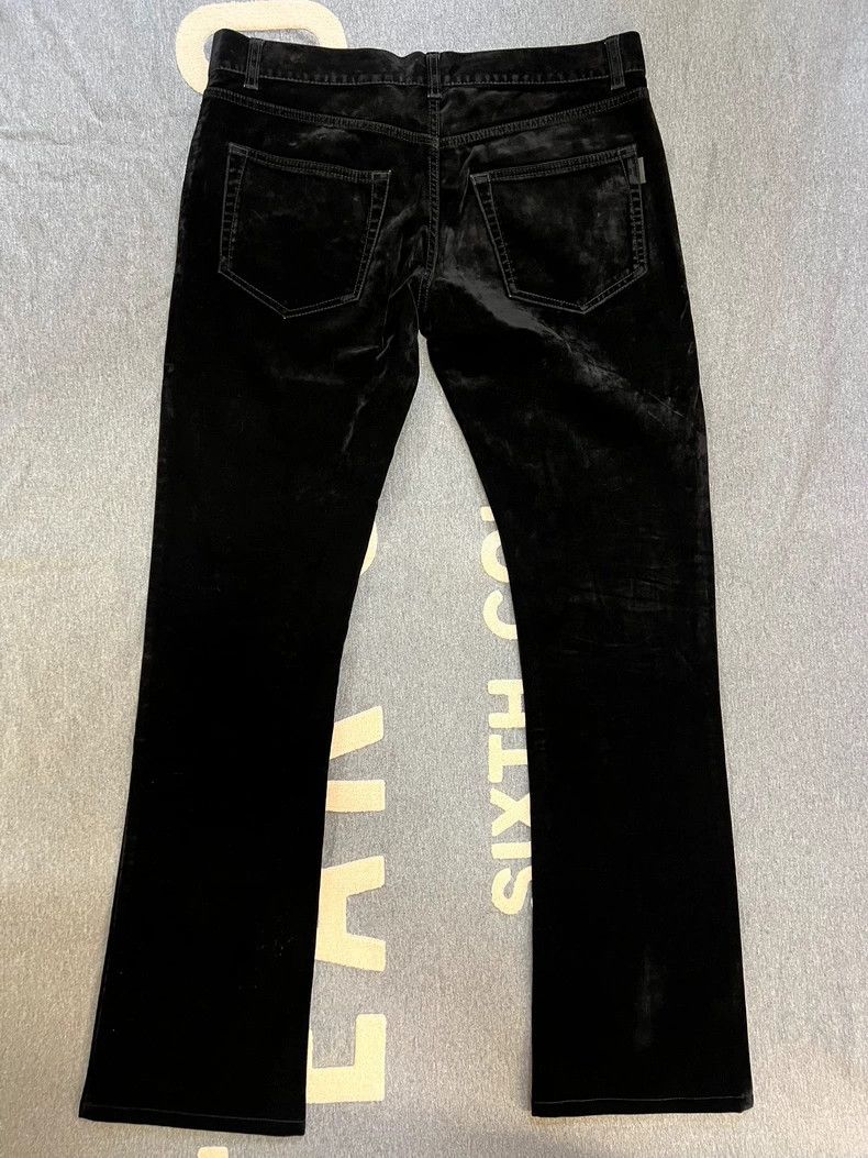 Other Saint Laurent Paris Micro-velvet pants Size 31" - 2 Thumbnail