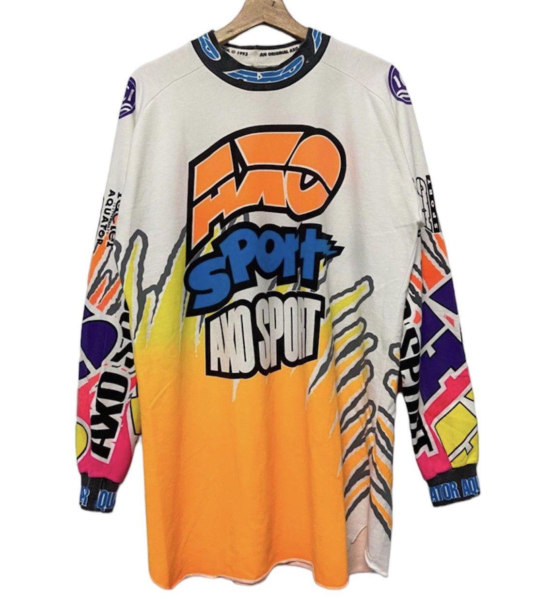 Vintage AXO Sport Racing motocross jersey Made in usa
