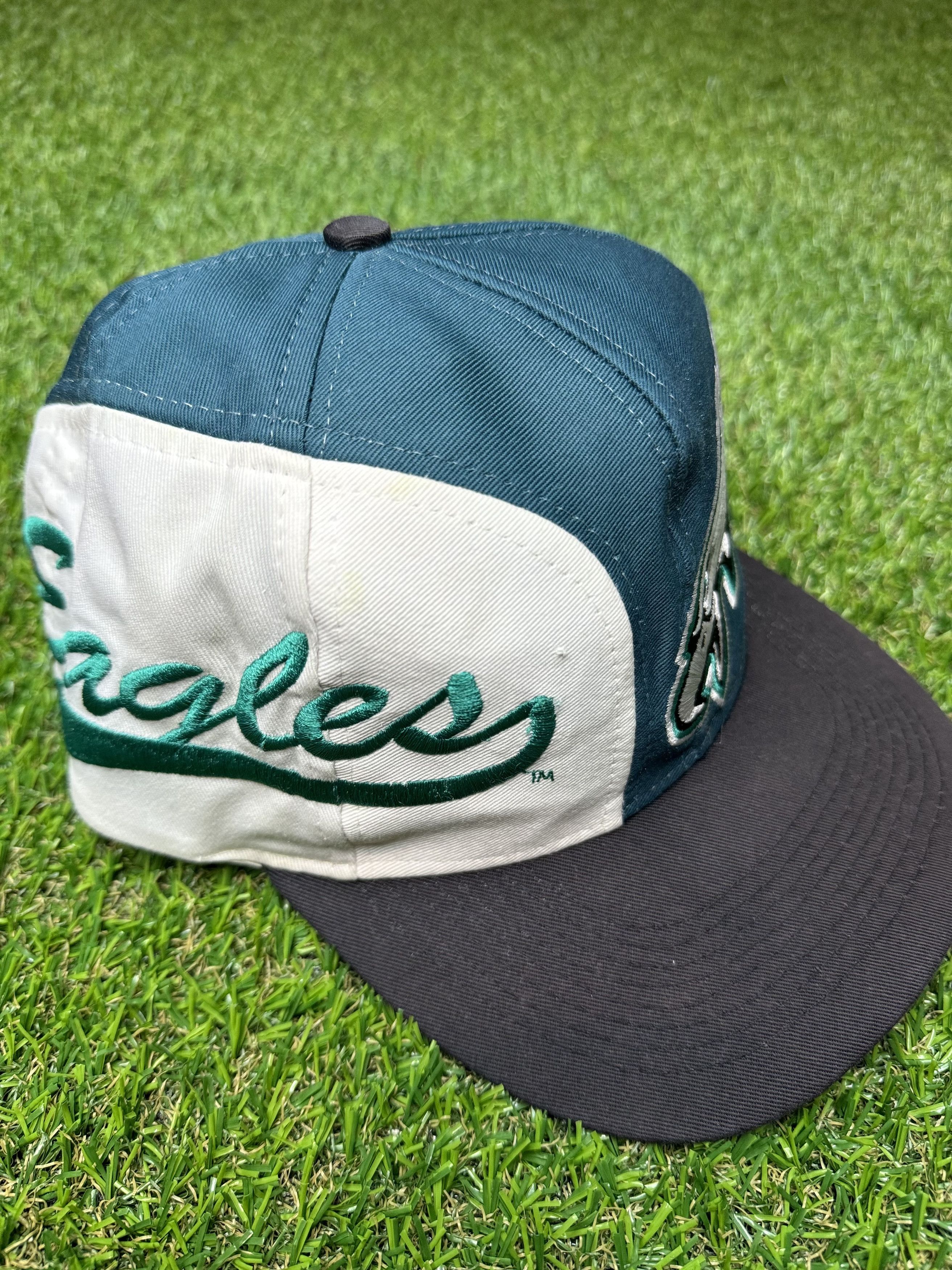 Logo 7 Philadelphia Eagles Split Panel Logo 7 Snapback Hat Size ONE SIZE - 3 Thumbnail