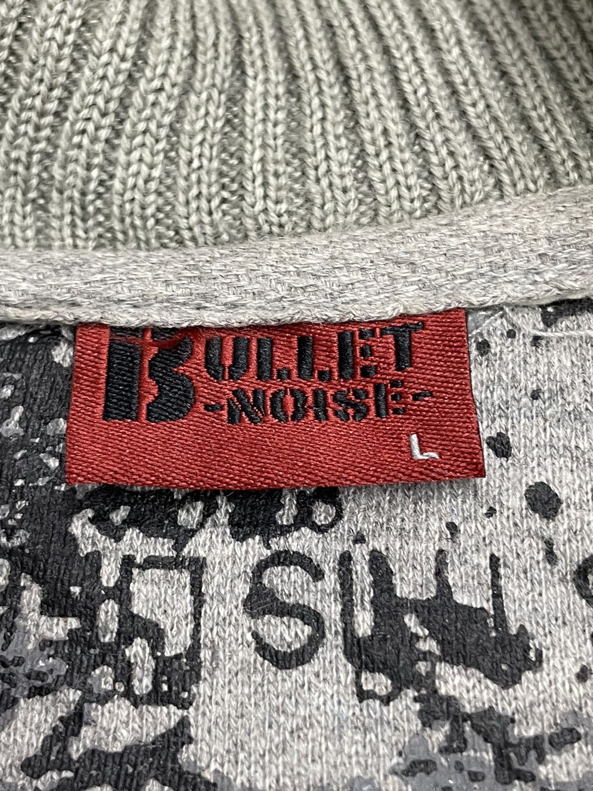 Bullet Noise Bullet Noise Sweater Full Wording Seditionaries Japan Punk Size US L / EU 52-54 / 3 - 18 Thumbnail