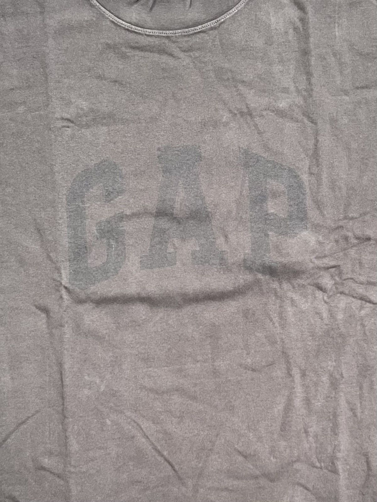 Yeezy Yeezy x Gap x Balenciaga 10A Dove LS Tee Dark Grey - XL Size US XL / EU 56 / 4 - 2 Thumbnail