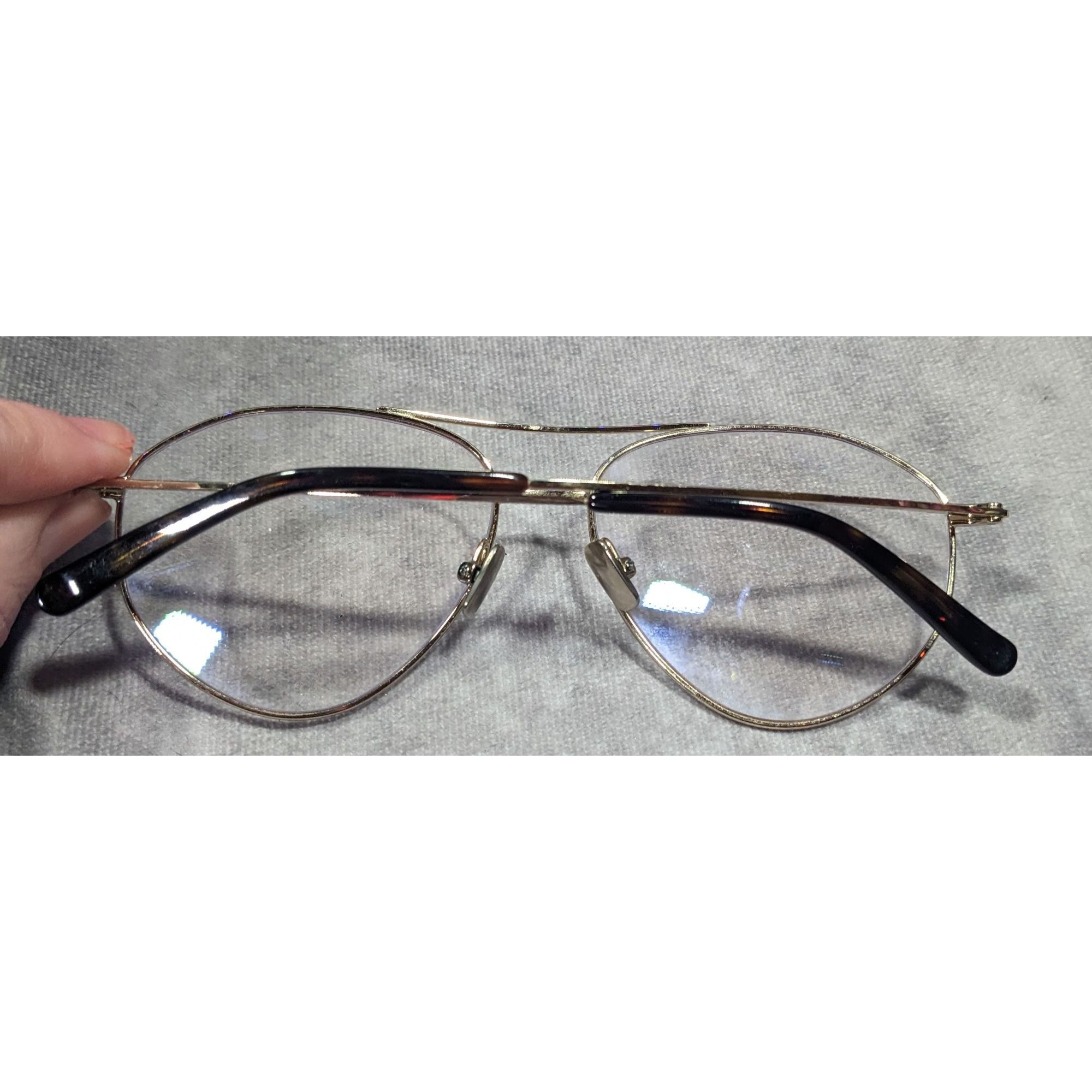 Other Diff Eyewear Scout Aviator Gold And Tortoise Blue Light Glas Size ONE SIZE - 9 Thumbnail