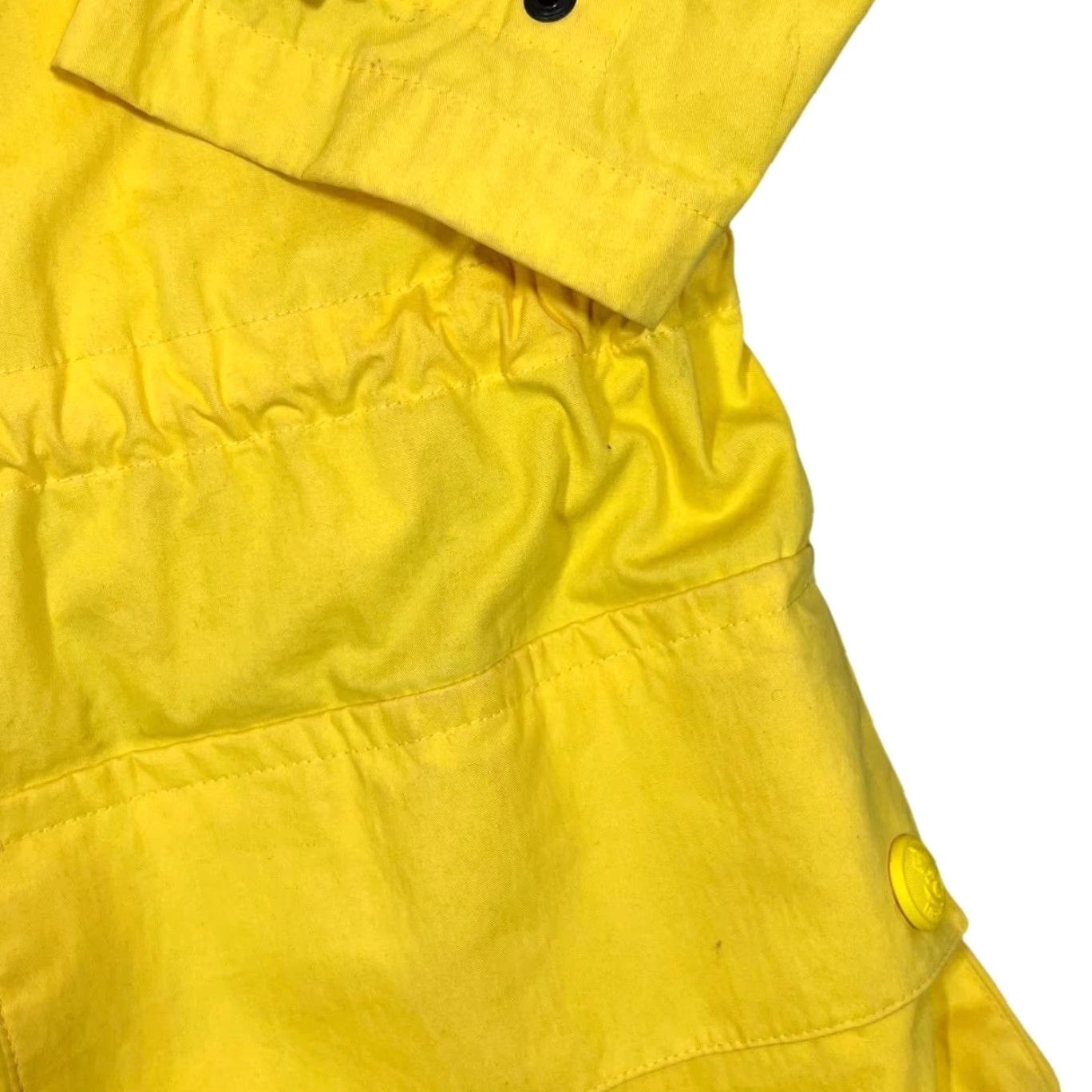 Nautica NAUTICA Windbreaker Jacket Yellow Cotton Polyester Large L - Sailing Jacket with Packaway Hood Mens Size US L / EU 52-54 / 3 - 5 Thumbnail