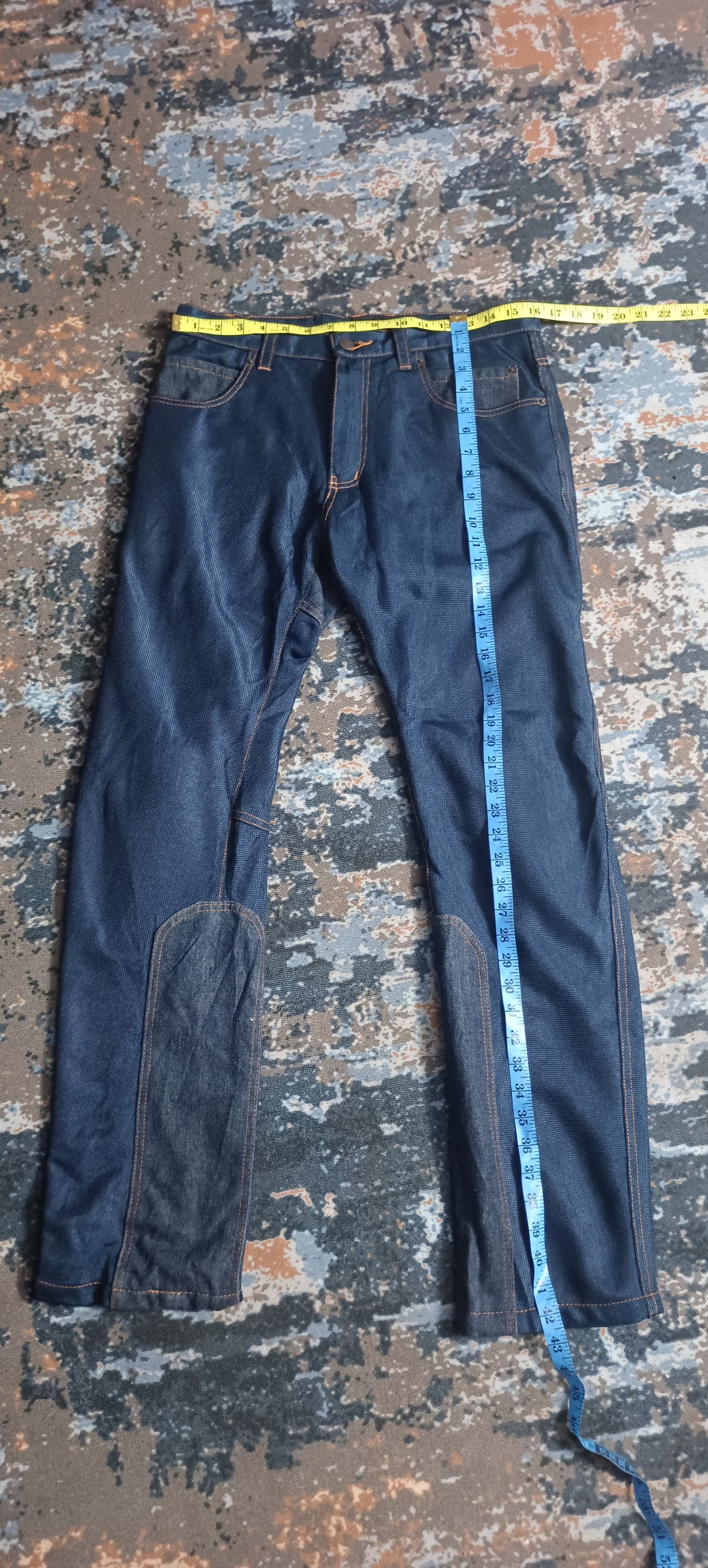 Honda × Japanese Brand × Vintage Honda Mesh Denim Style Pants OSYEX - X23 Size US 32 / EU 48 - 12 Thumbnail