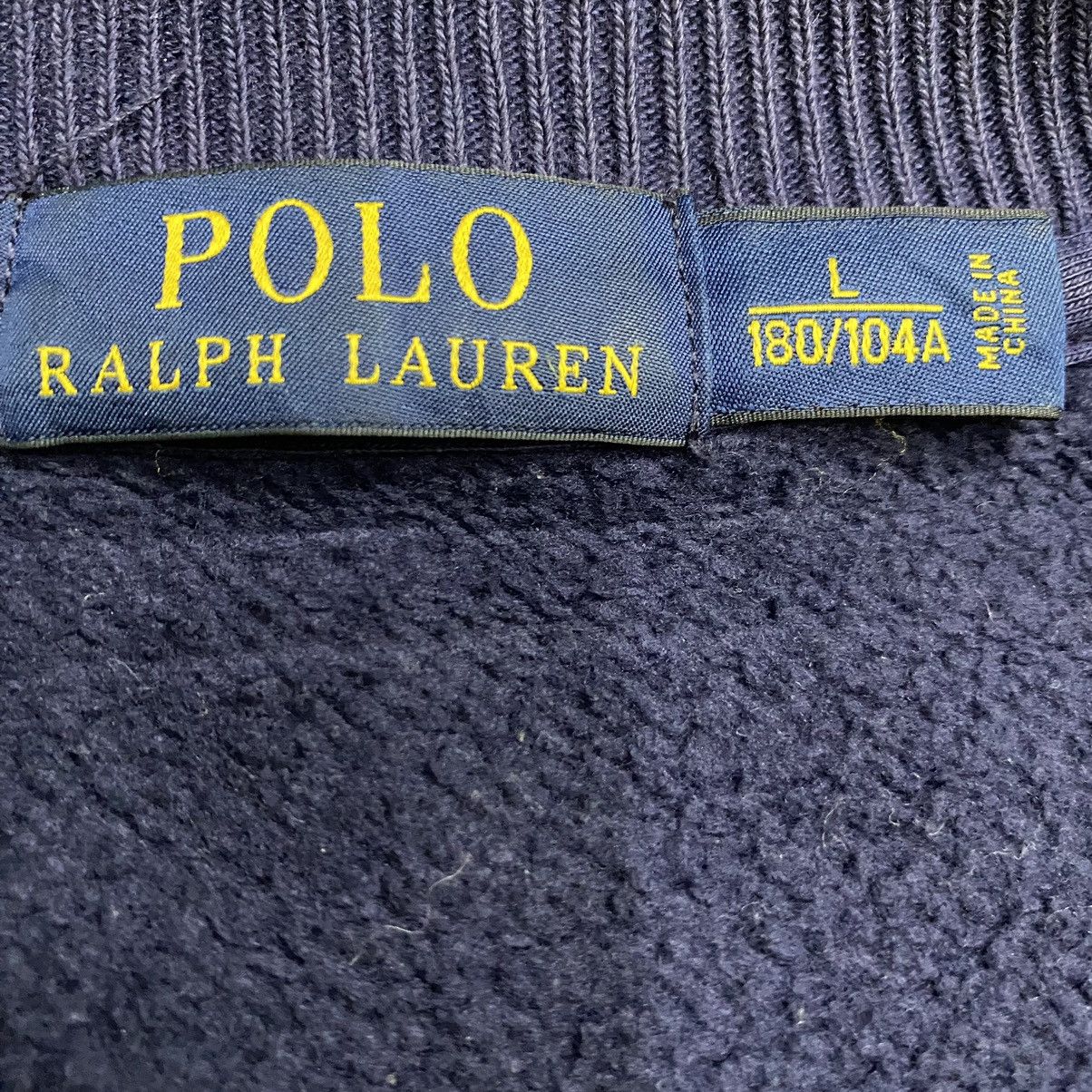 Polo Ralph Lauren × Vintage Polo Ralph Lauren raglan cotton varsity jacket Size US L / EU 52-54 / 3 - 11 Thumbnail