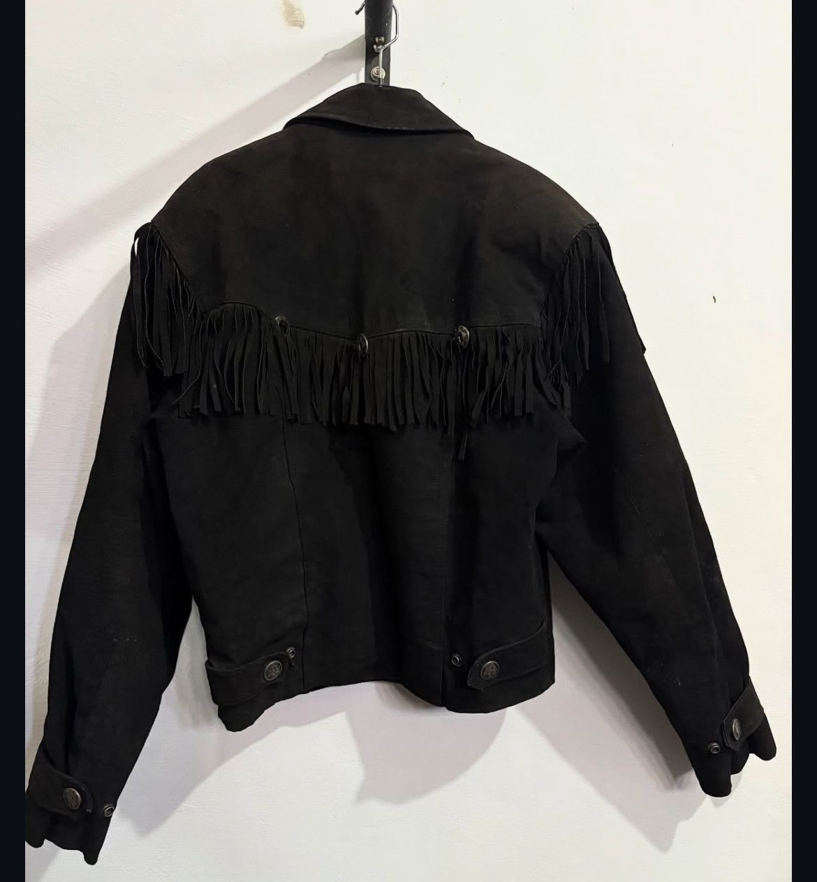 If Six Was Nine 2000s Archival Beautybeast Leather Fringe Wax Jacket y2k Lgb Size US S / EU 44-46 / 1 - 3 Thumbnail